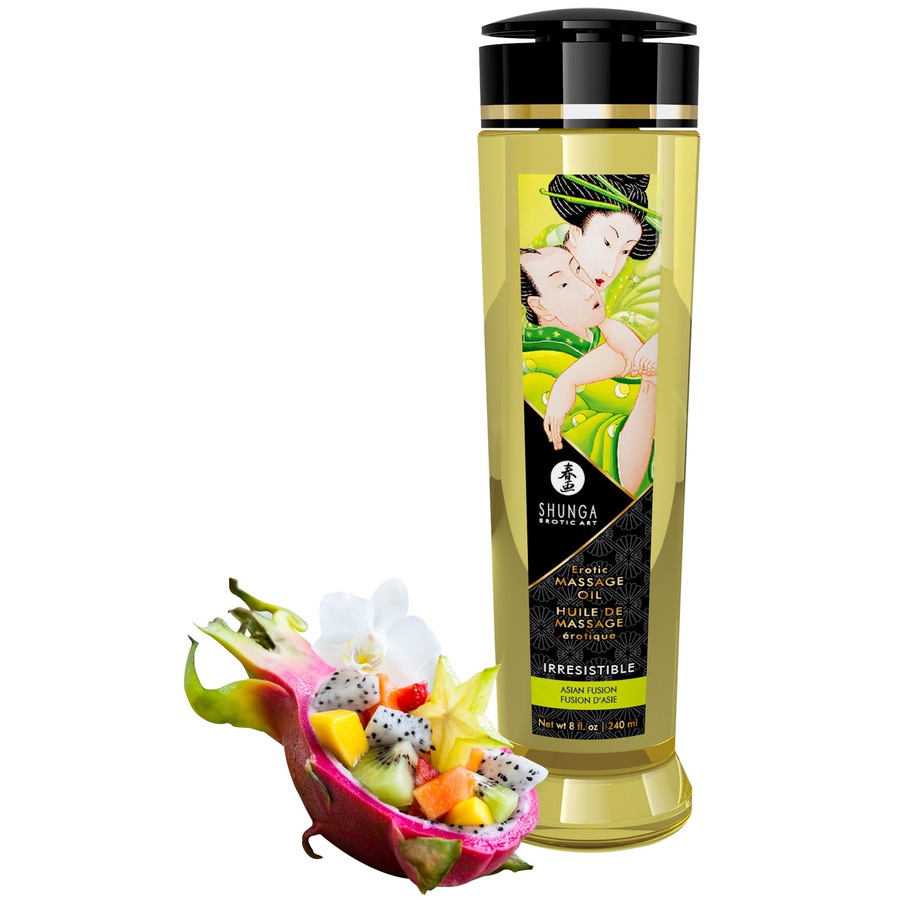 Shunga Massageöl Erotic Massage Oil Irresistible 0.24 l