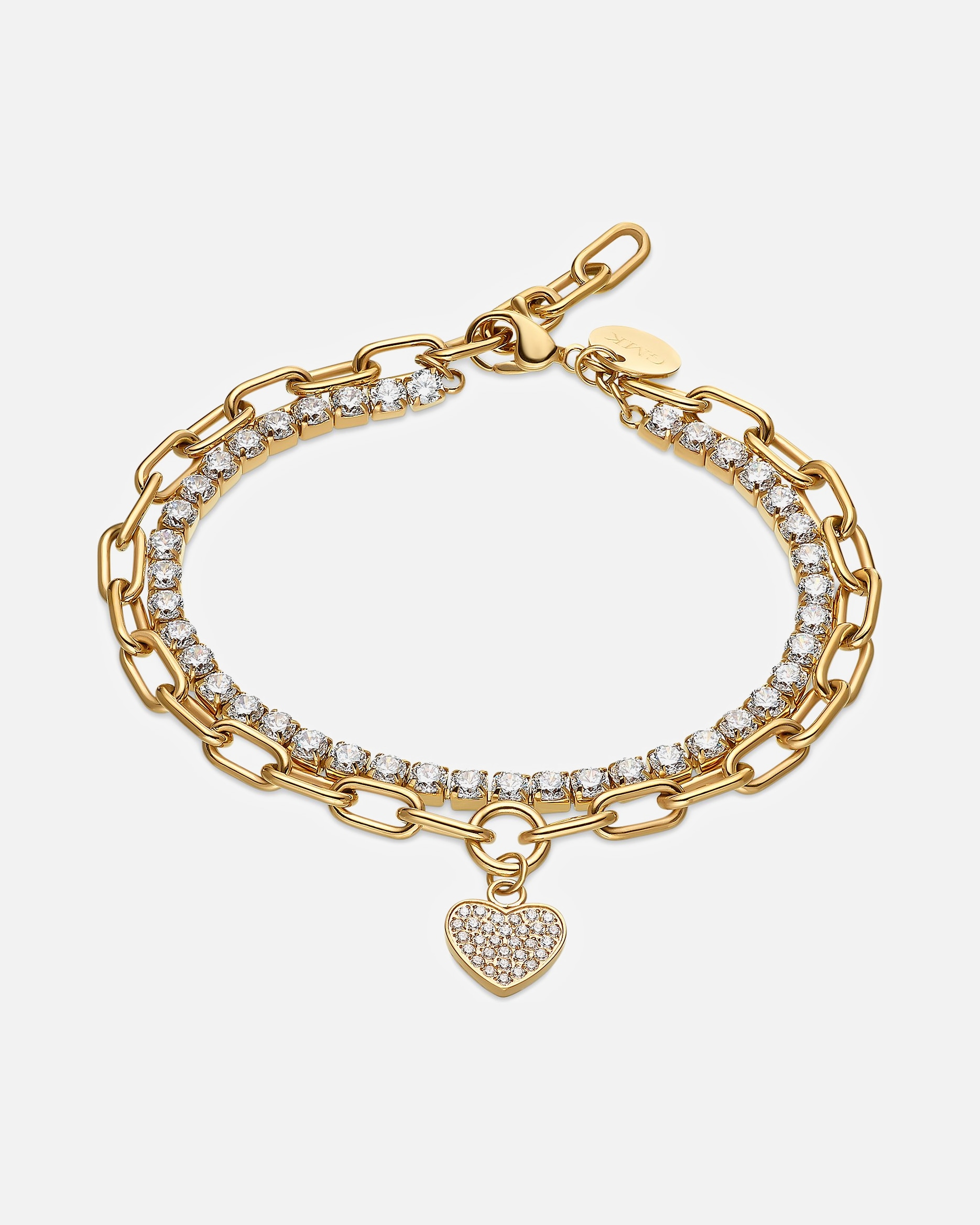 Armband für Weiblich Guido Maria Kretschmer Armband Edelstahl gold