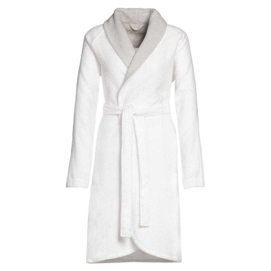 Bugatti Bademäntel Damen Schalkragen Belinda weiß - 030 M