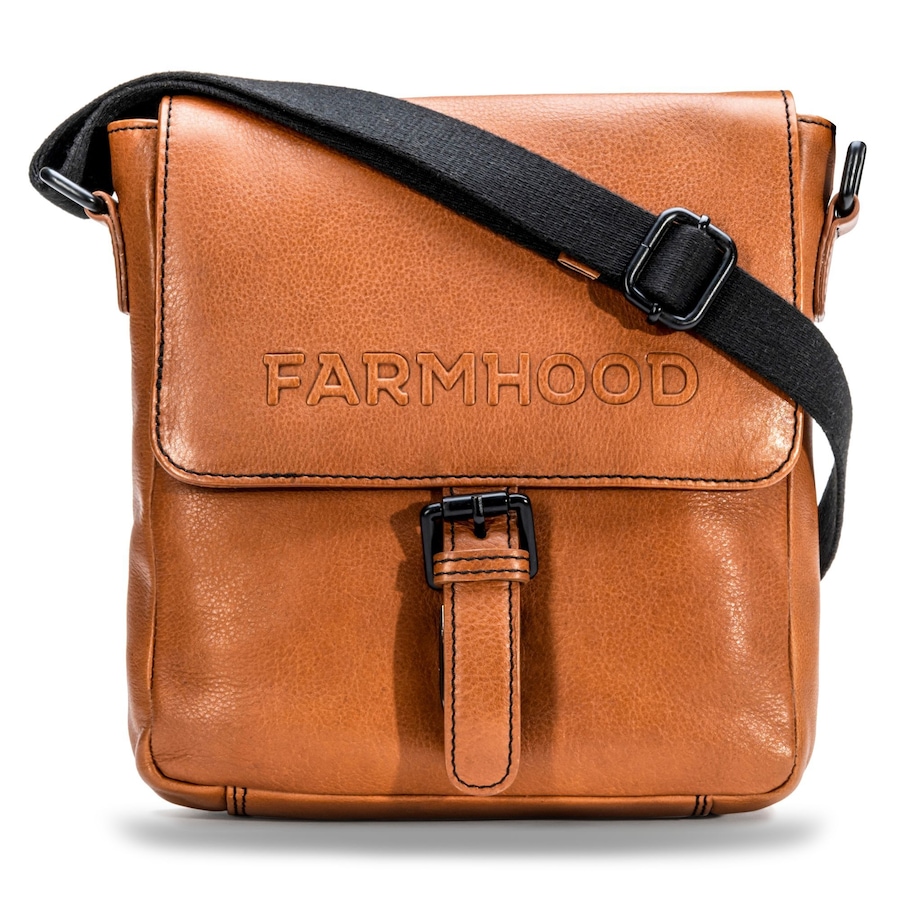 Farmhood Memphis Umhängetasche cognac Coral Herren