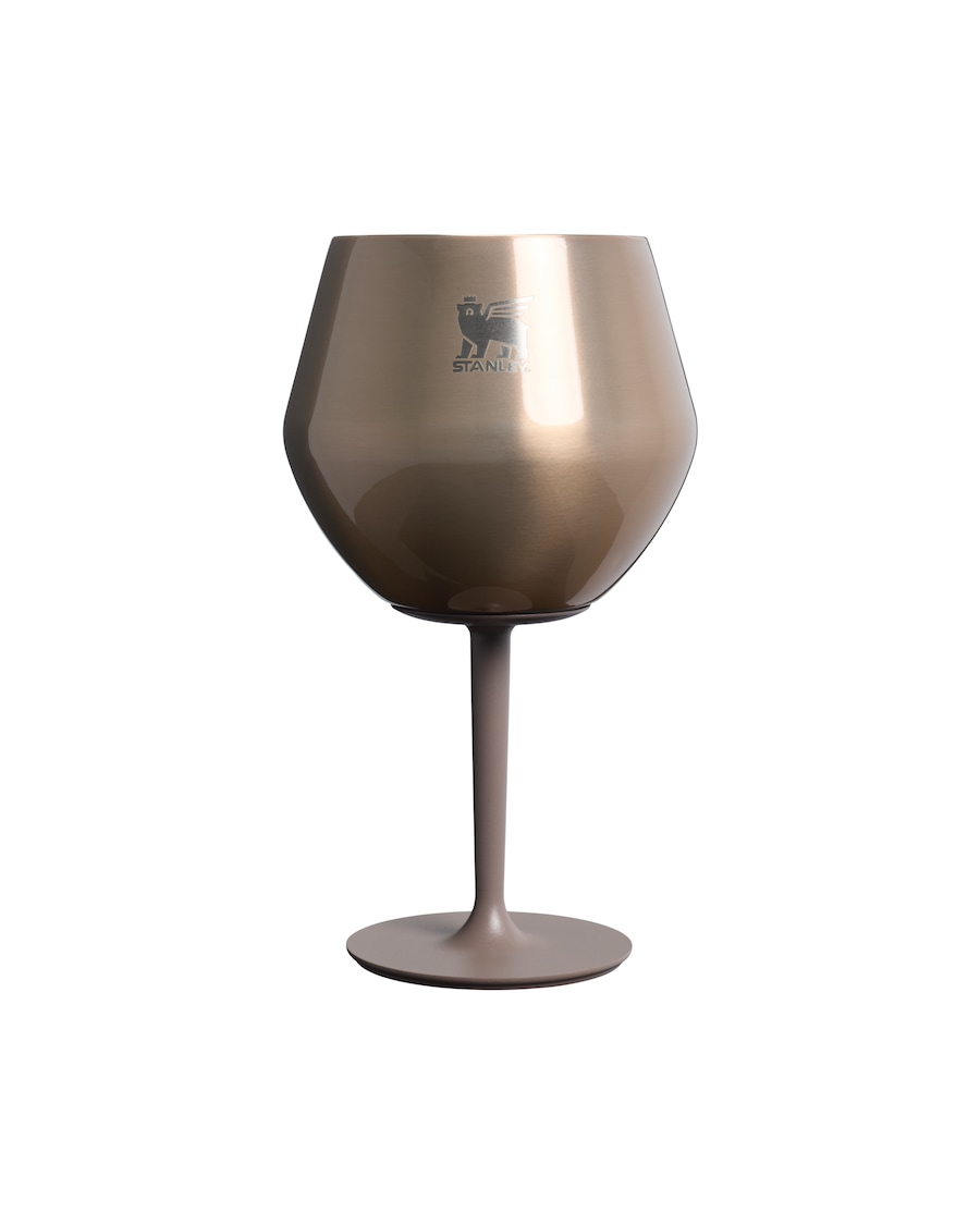 Stanley 1913 Thermobecher - 0,4L THE LIFTED SPIRITS 2-IN-1 COCKTAIL GLASS Pale Gold Shine Hellbraun