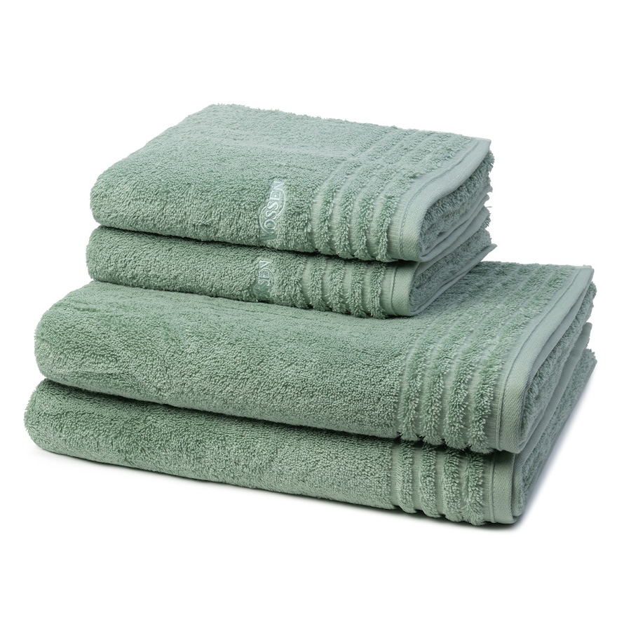 Vossen Vienna Supersoft 4-teilig Handtuch-Set Grau