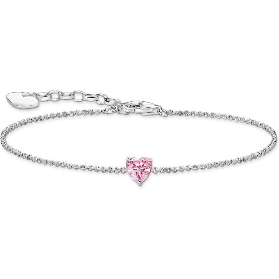 Thomas Sabo Armband 925er Silber pink, silber Damen