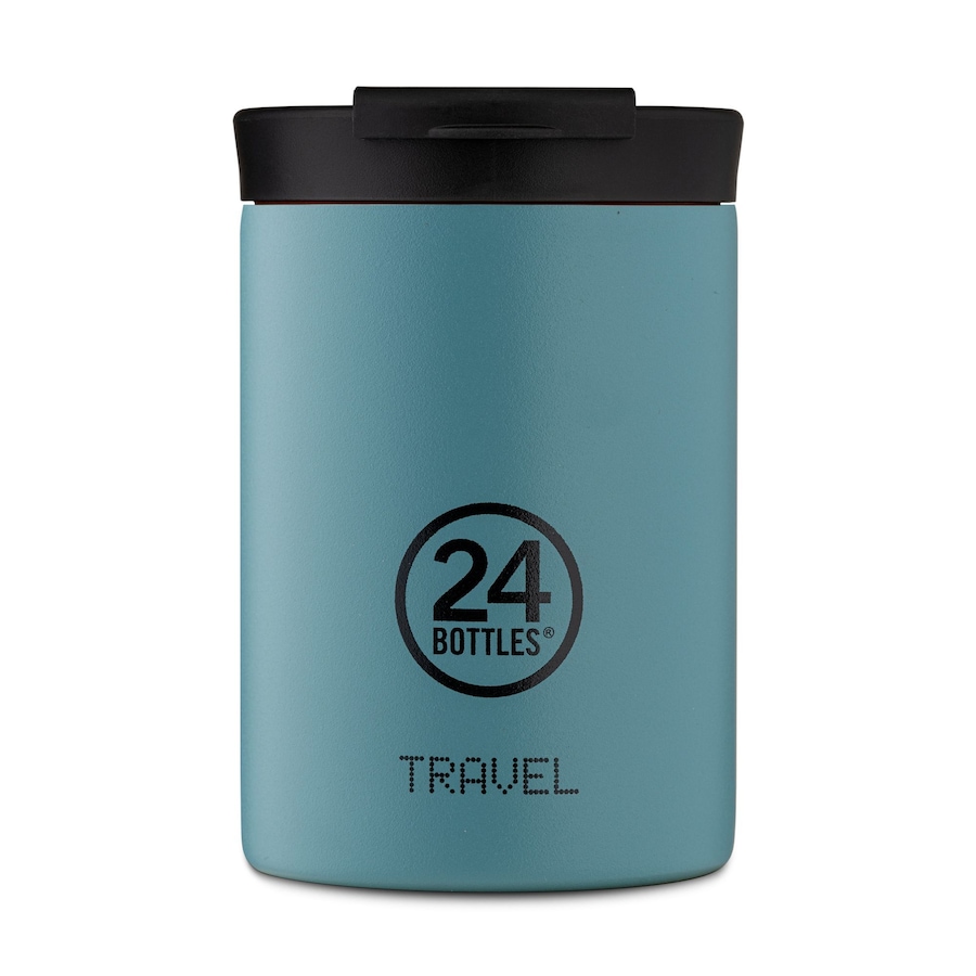 24Bottles Travel Trinkbecher 350 ml powder blue Schwarz Herren