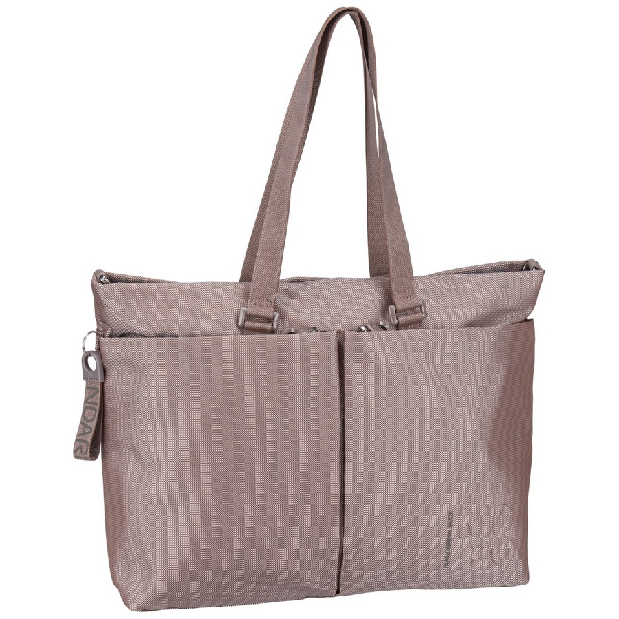 Mandarina Duck Shopper MD20 Taupe Grau Damen