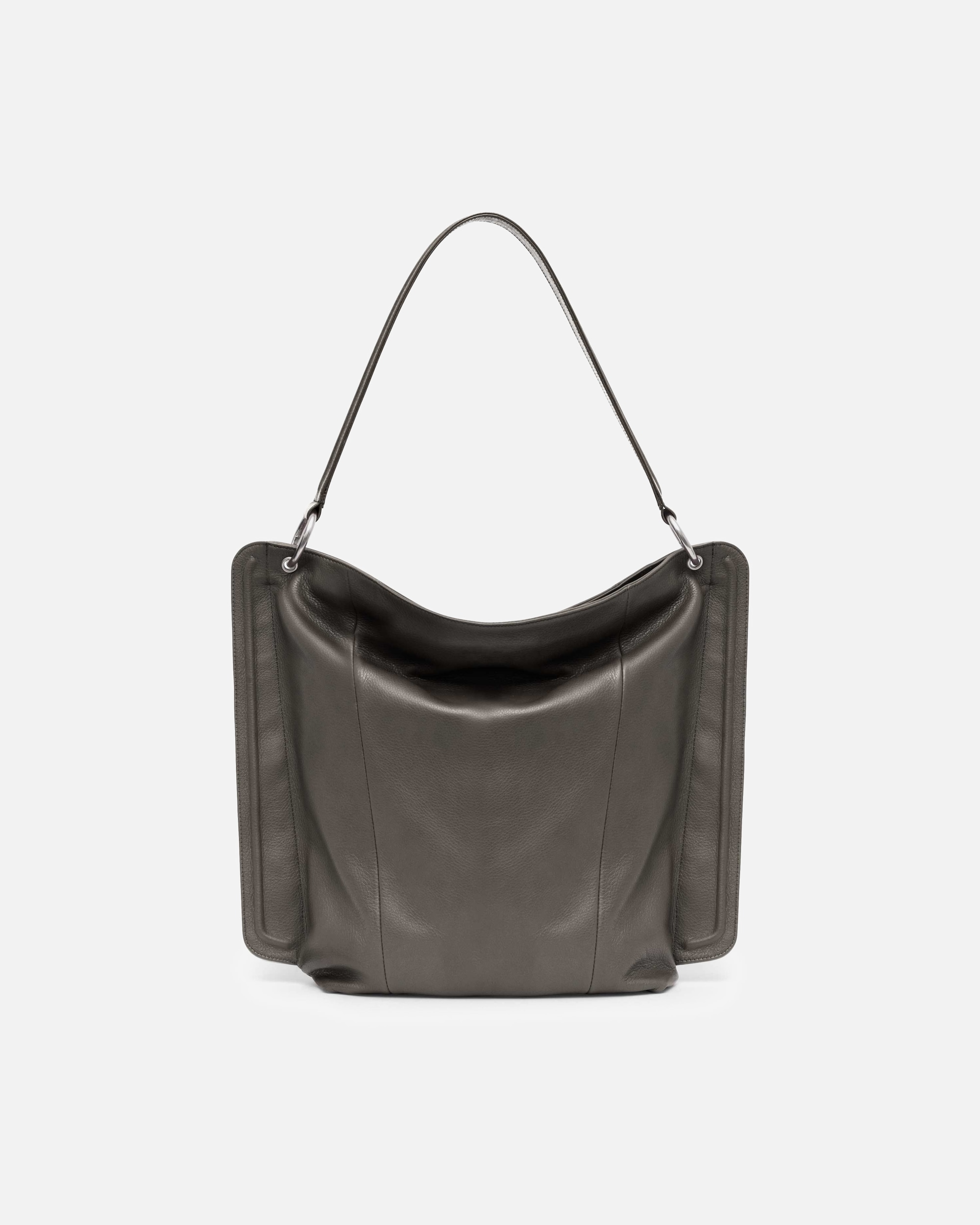 Tasche für Unisex Gretchen Schultertasche Lyra Shopper Mit zwei bequemen Riemen grau