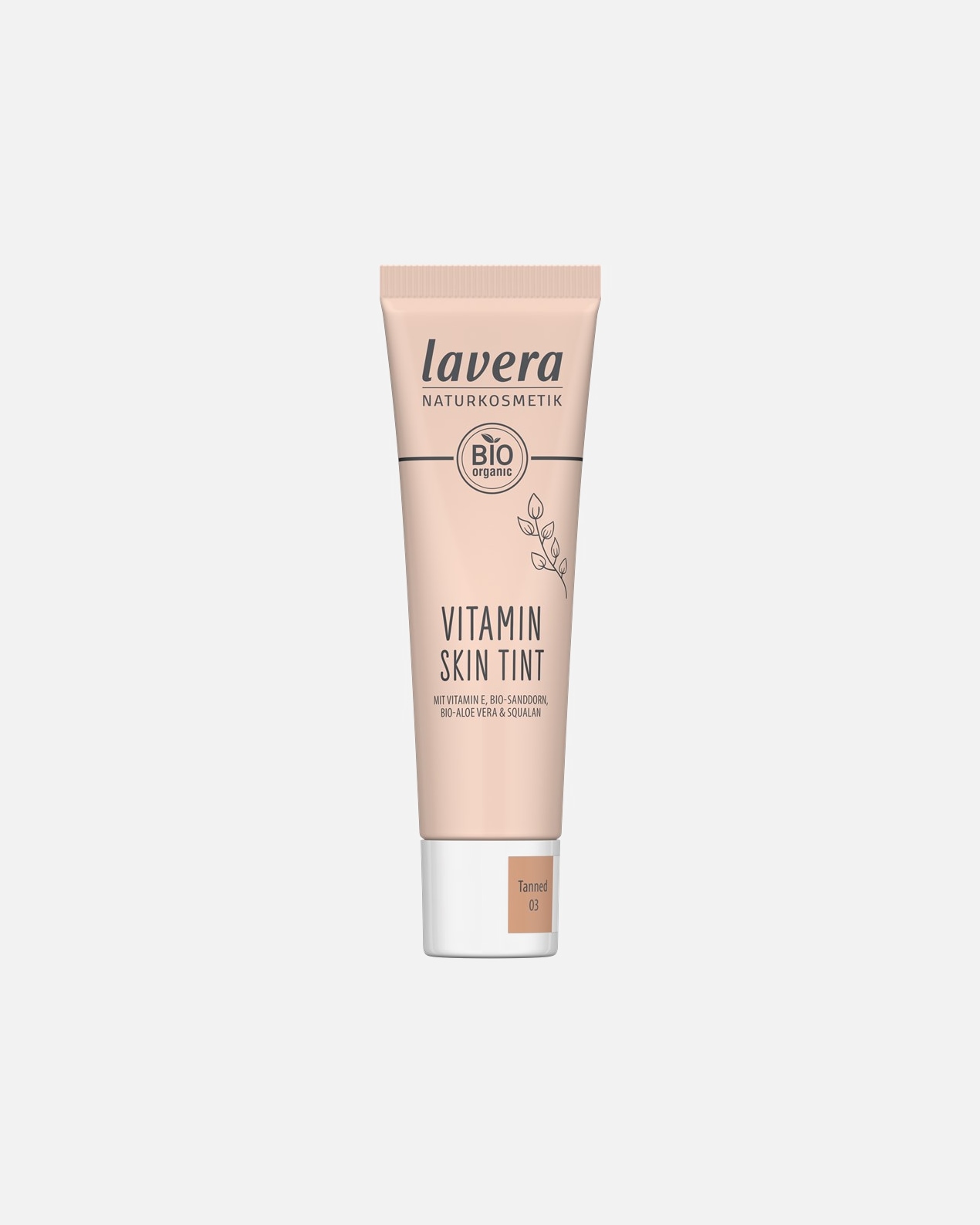 Getönte Tagescreme für Weiblich lavera Vitamin Skin Tint Tanned 03