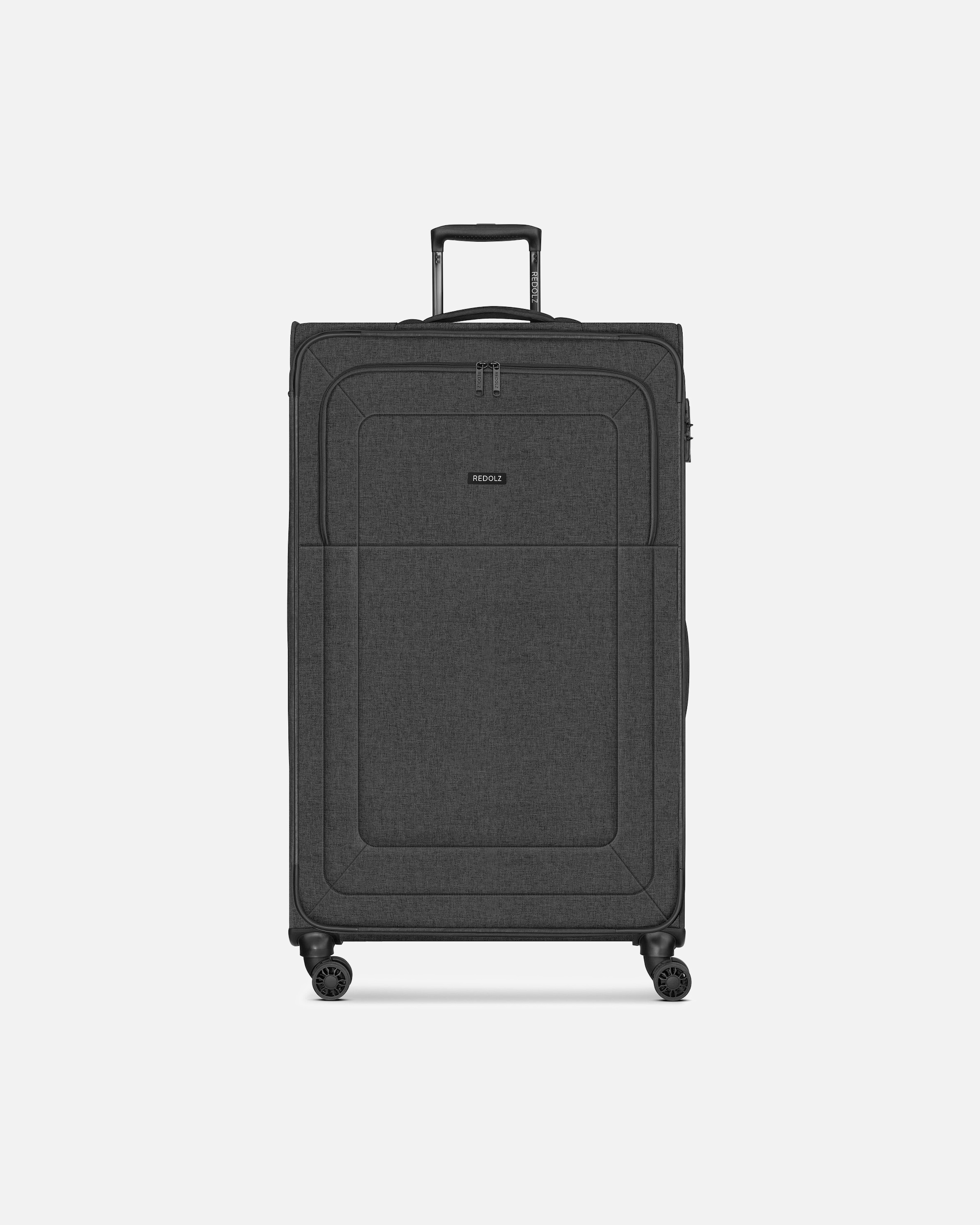 Trolley für Männlich Redolz Essentials 12 4-Rollen Trolley XL 90 cm sehr groß Sondergröße black