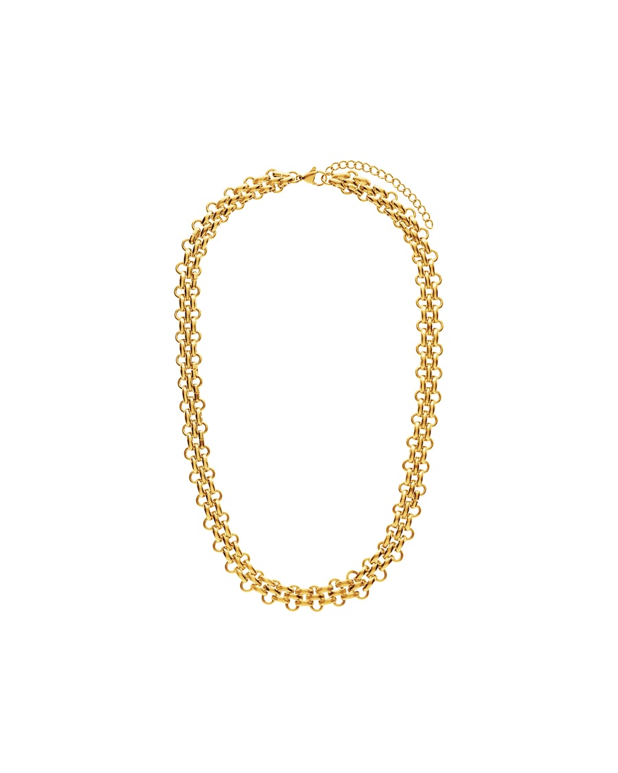 Lucardi Halsketten Gold Damen