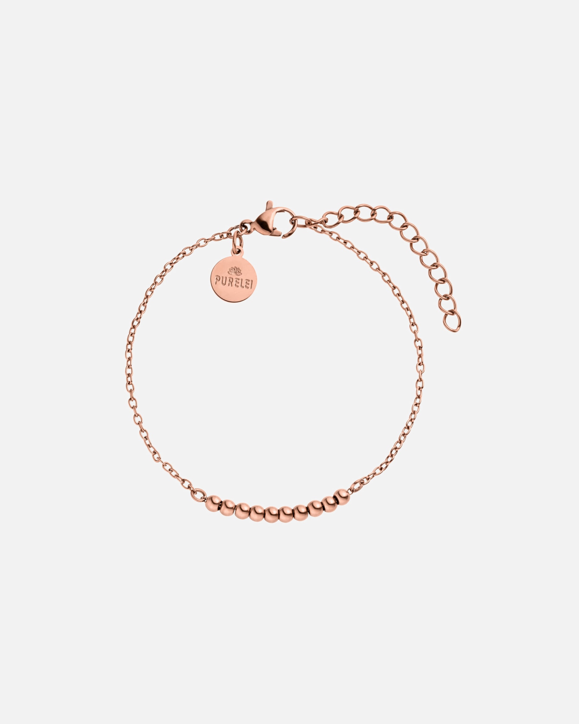 Armband für Unisex Purelei Anxiety Armband 100% Edelstahl Rosegold