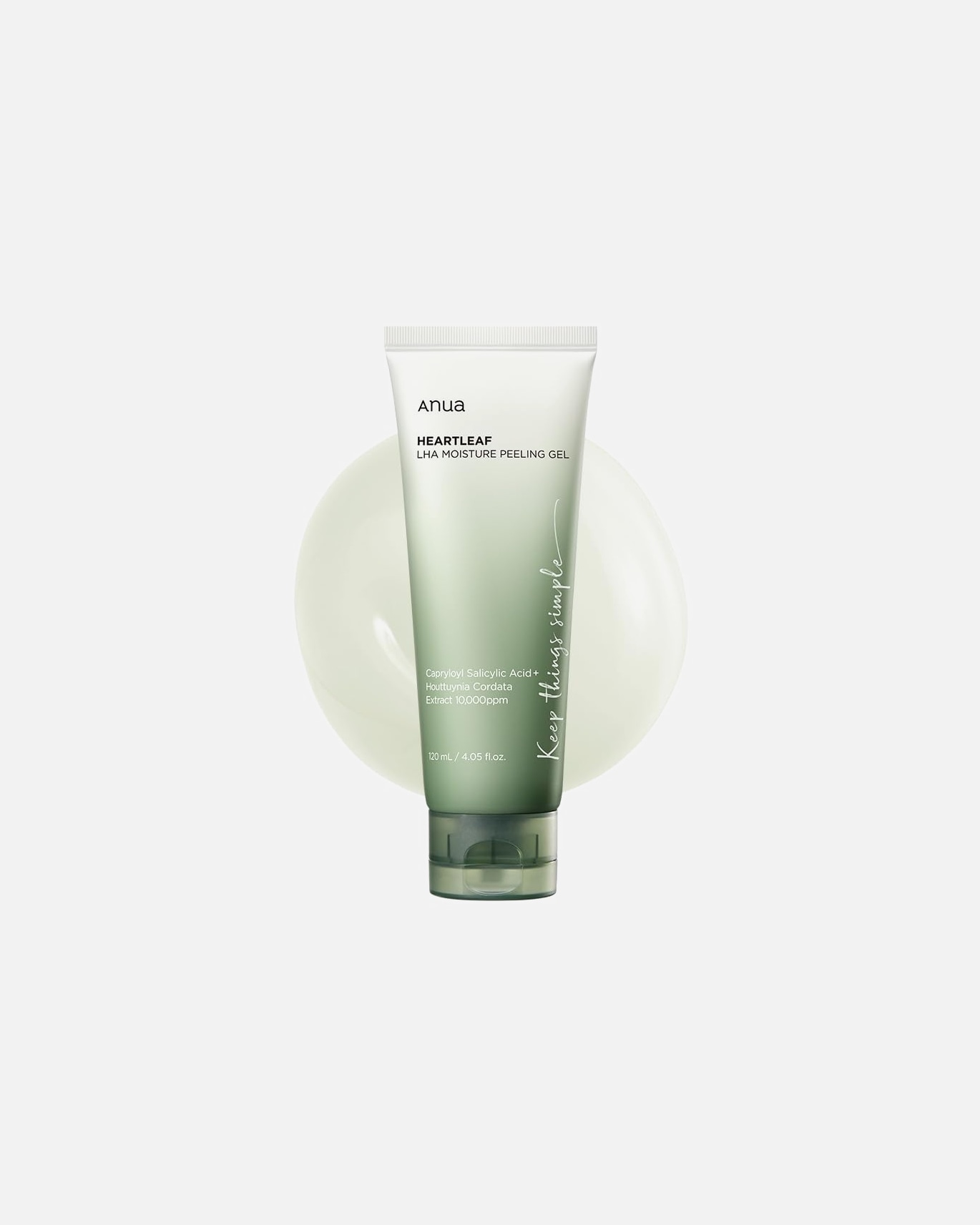 Gesichtspeeling für Unisex Anua Heartleaf LHA Moisture Peeling Gel 120 ml