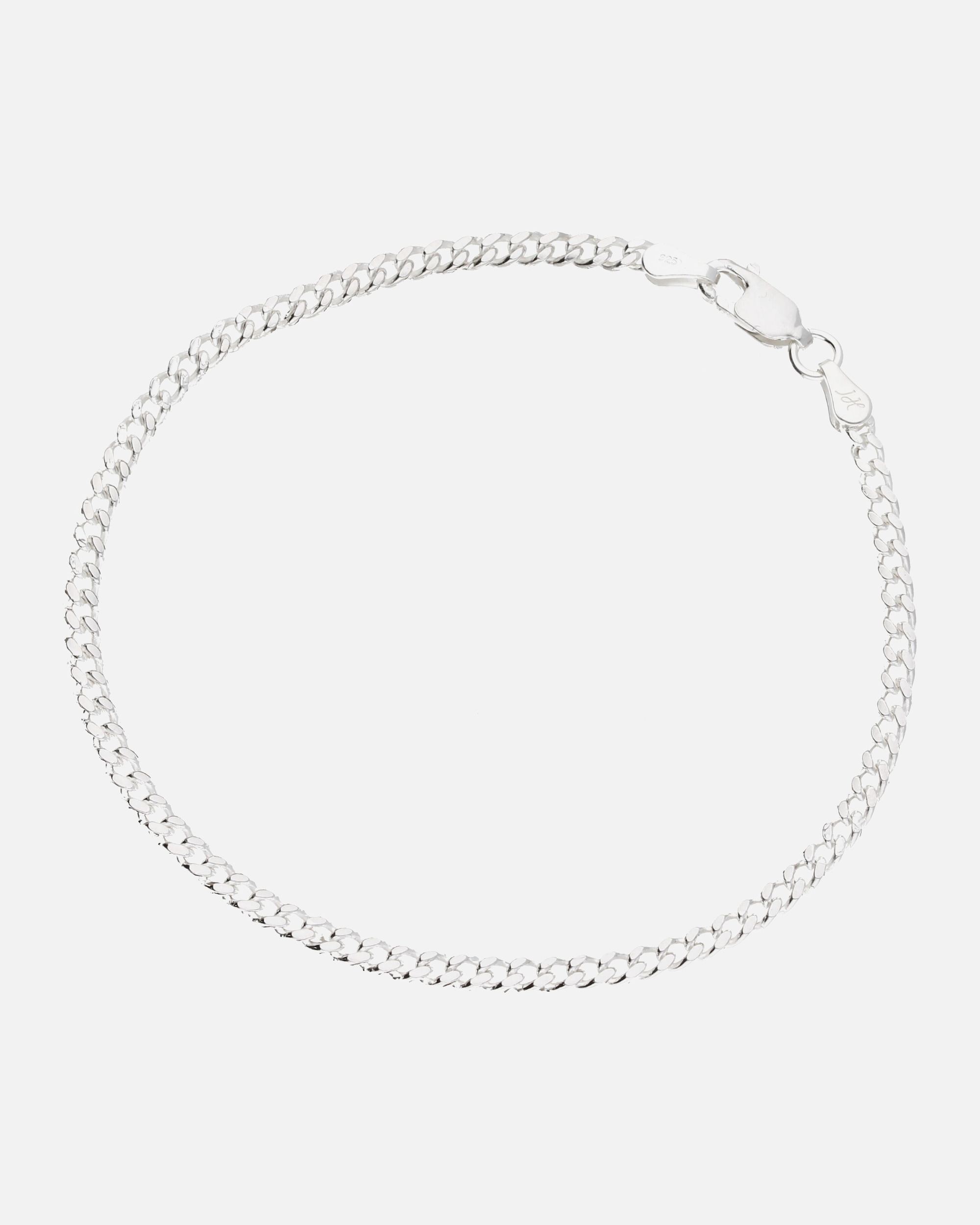 Armband für Unisex Smart Jewel Armband Panzerkette, massiv, Silber 925 21 cm