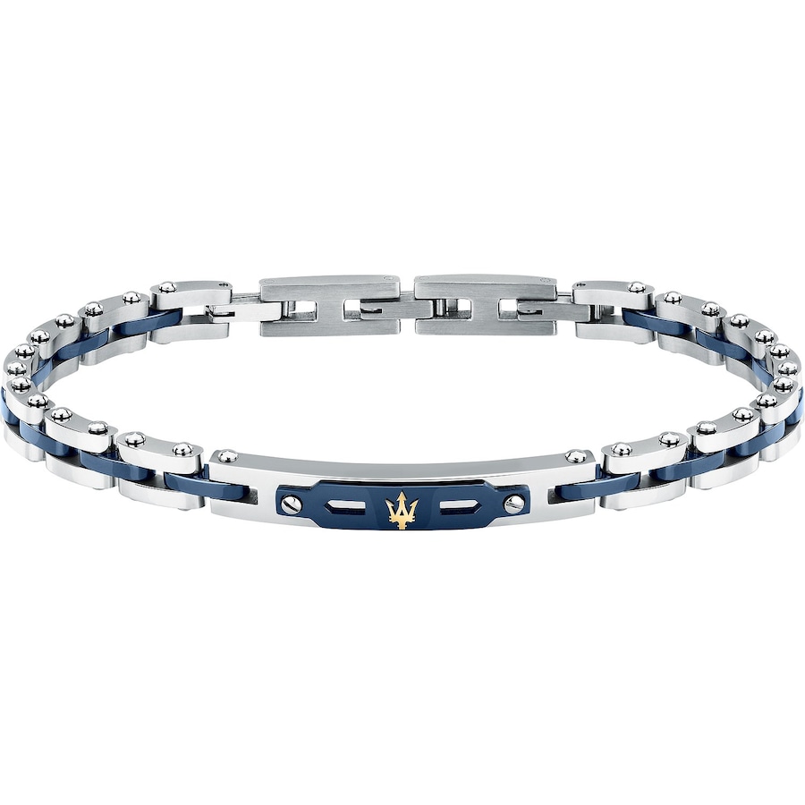 Maserati Armband Edelstahl, Keramik One Size Herren