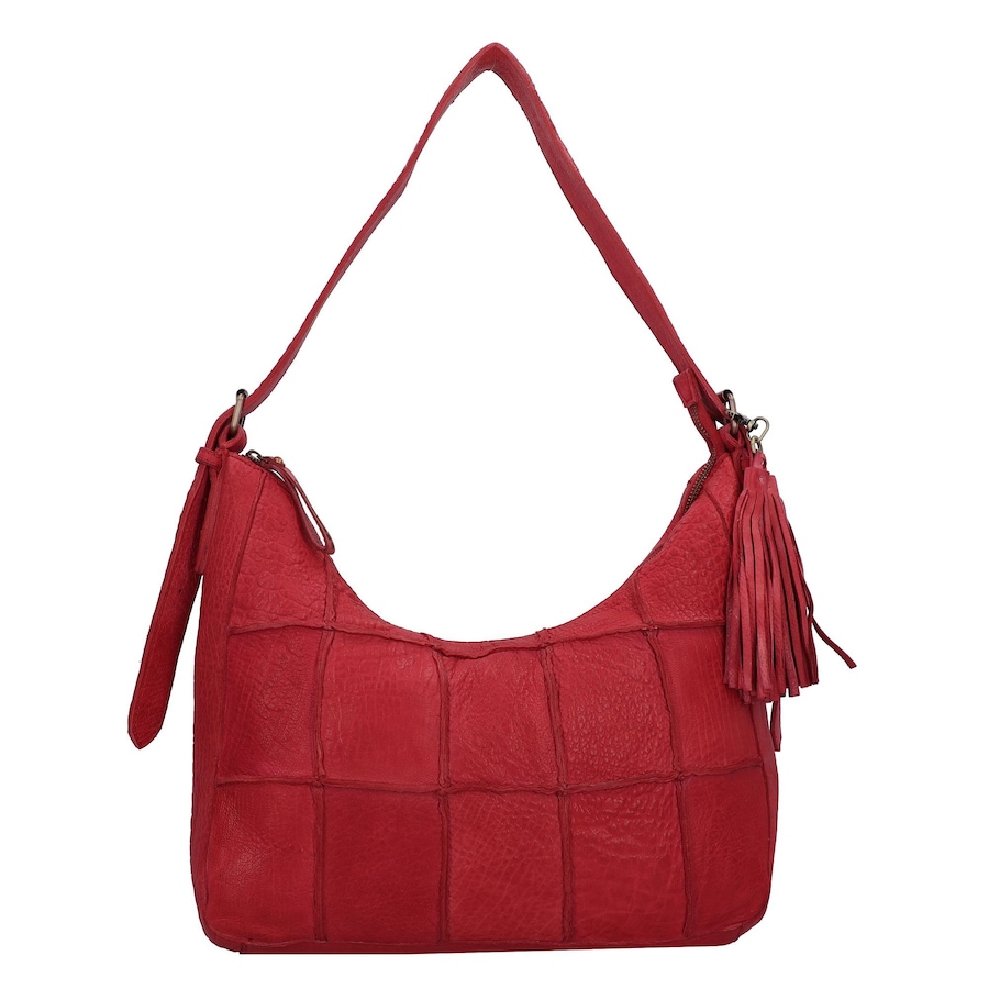 Taschendieb Wien Malvengasse Schultertasche red solid Rot Damen