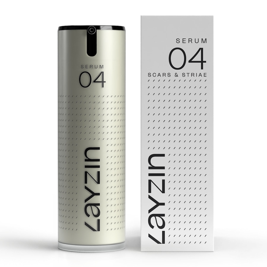 LAYZIN Hautserum zur Regeneration und Narbenreduktion 30 ml Schwarz