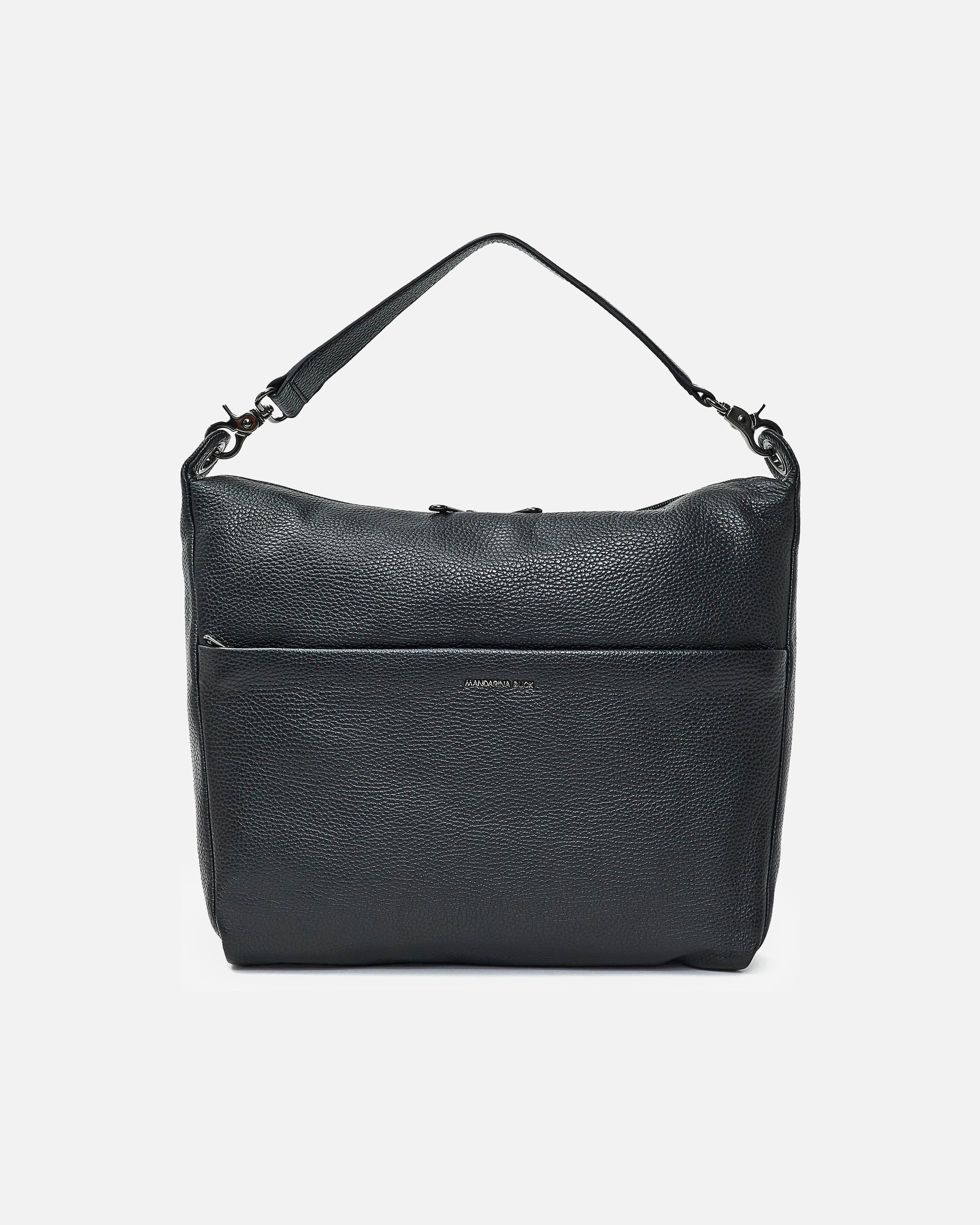 Umhängetasche für Weiblich Mandarina Duck Mellow Leather Schultertasche nero