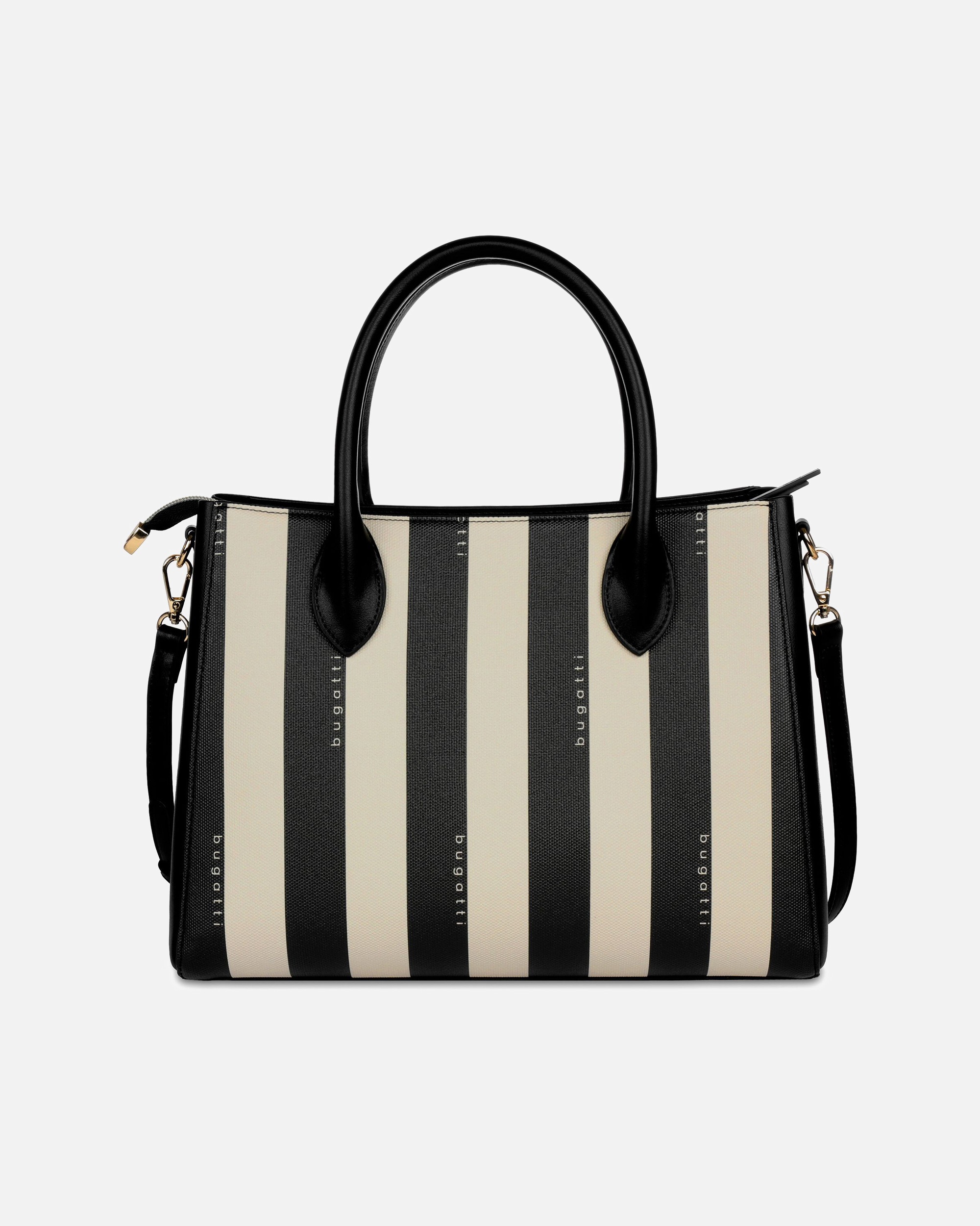 Tasche für Weiblich Bugatti Cleo Schultertasche schwarz