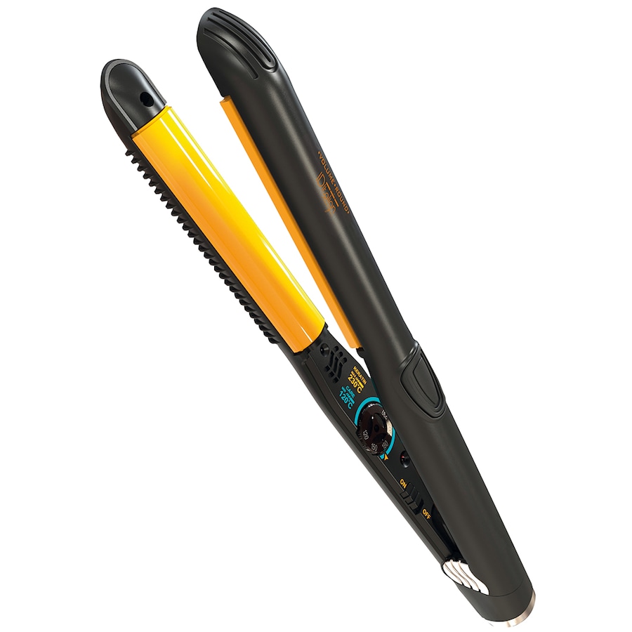 Italian Design Gold Styler Volume Rundes Haarglätteisen Damen