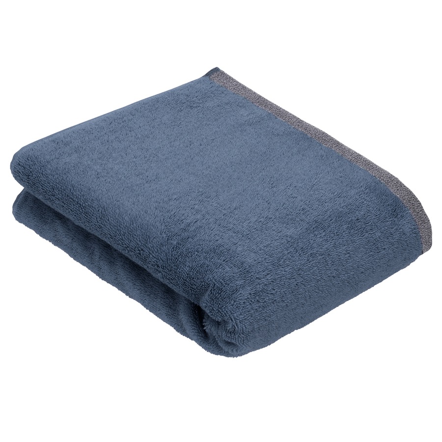 Bugatti Handtücher Prato shadow blue - 4730 Duschtuch 67x140 cm