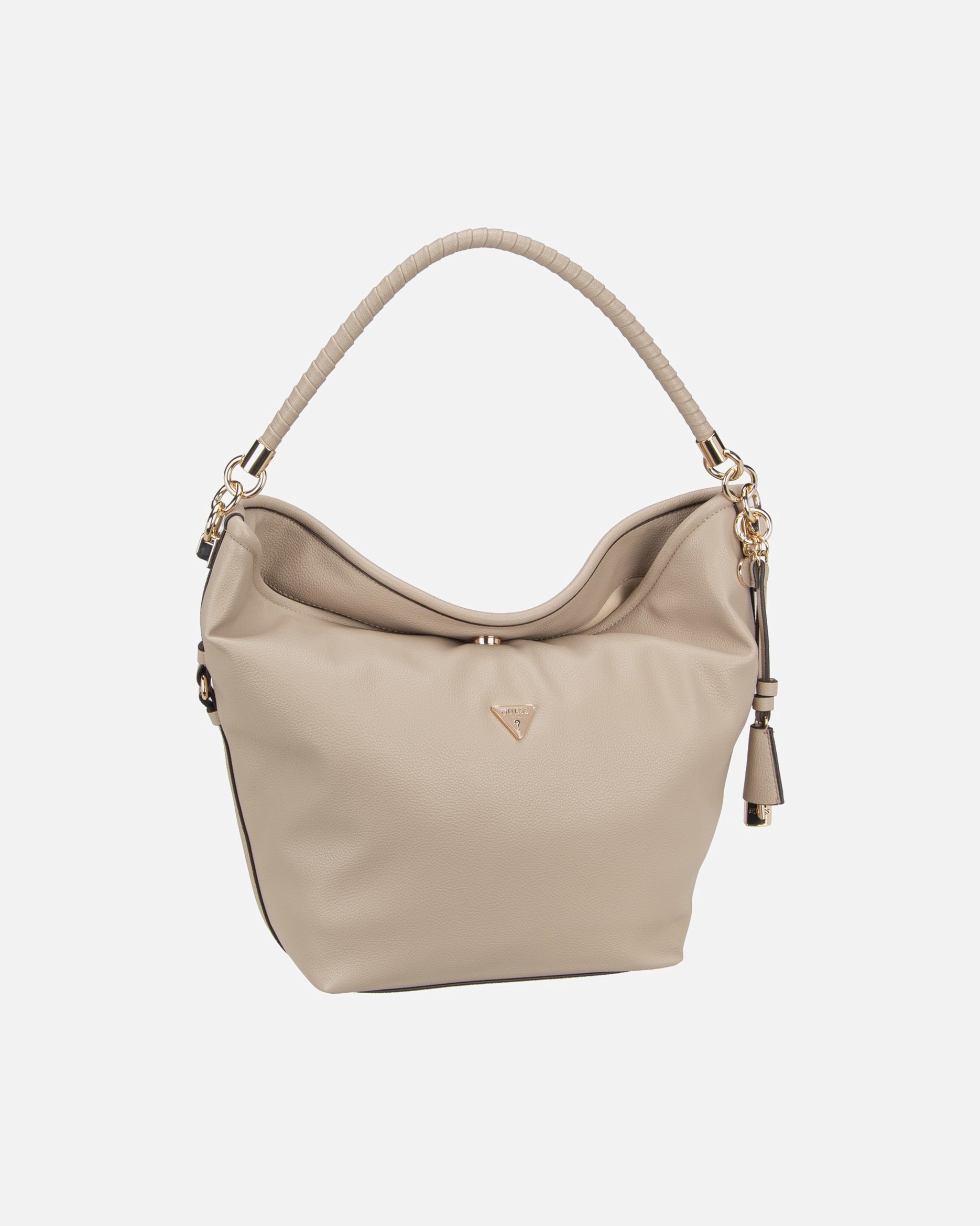 Handtasche für Weiblich Guess Handtasche Danya Hobo Taupe