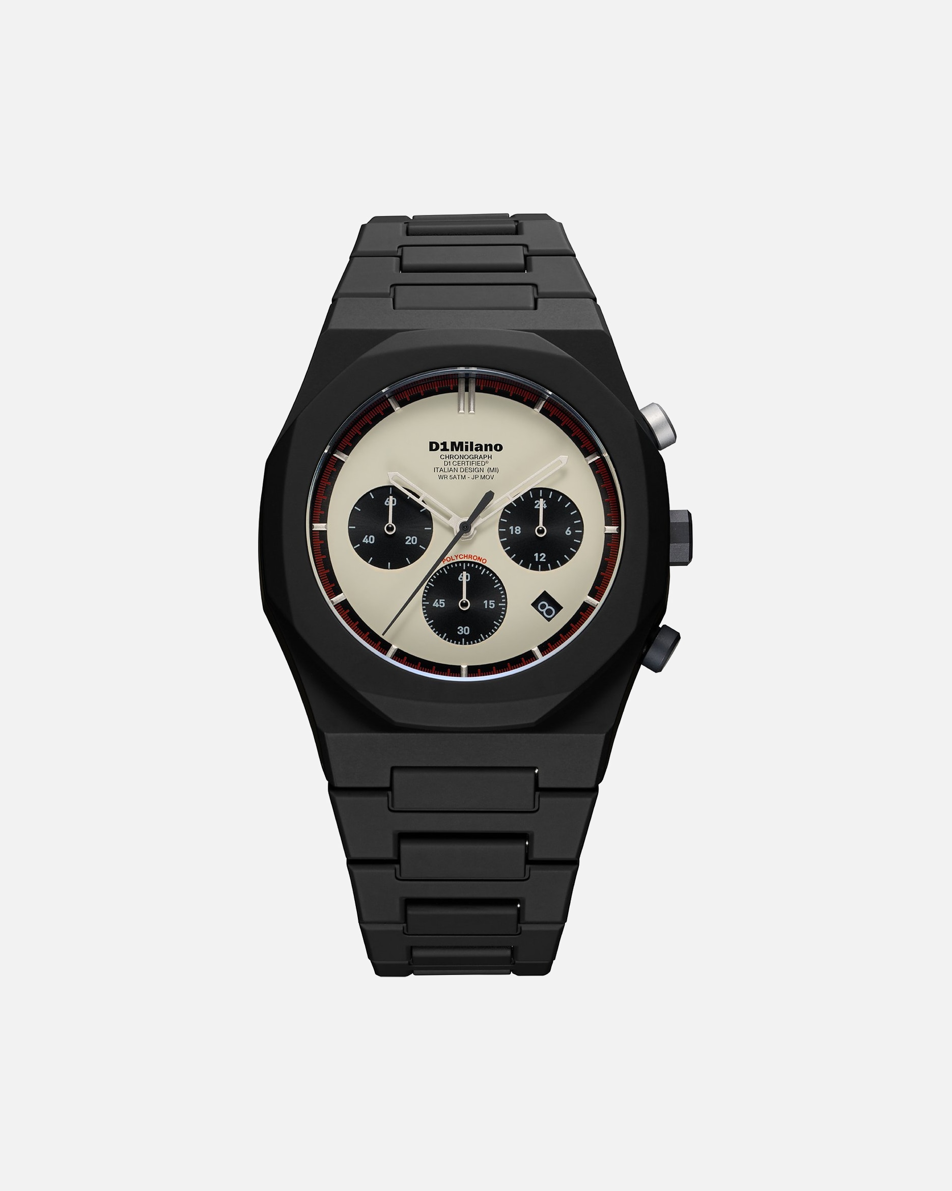 Uhr für Männlich D1 Milano Default Brand Line Herrenuhr Polycarbonat beige