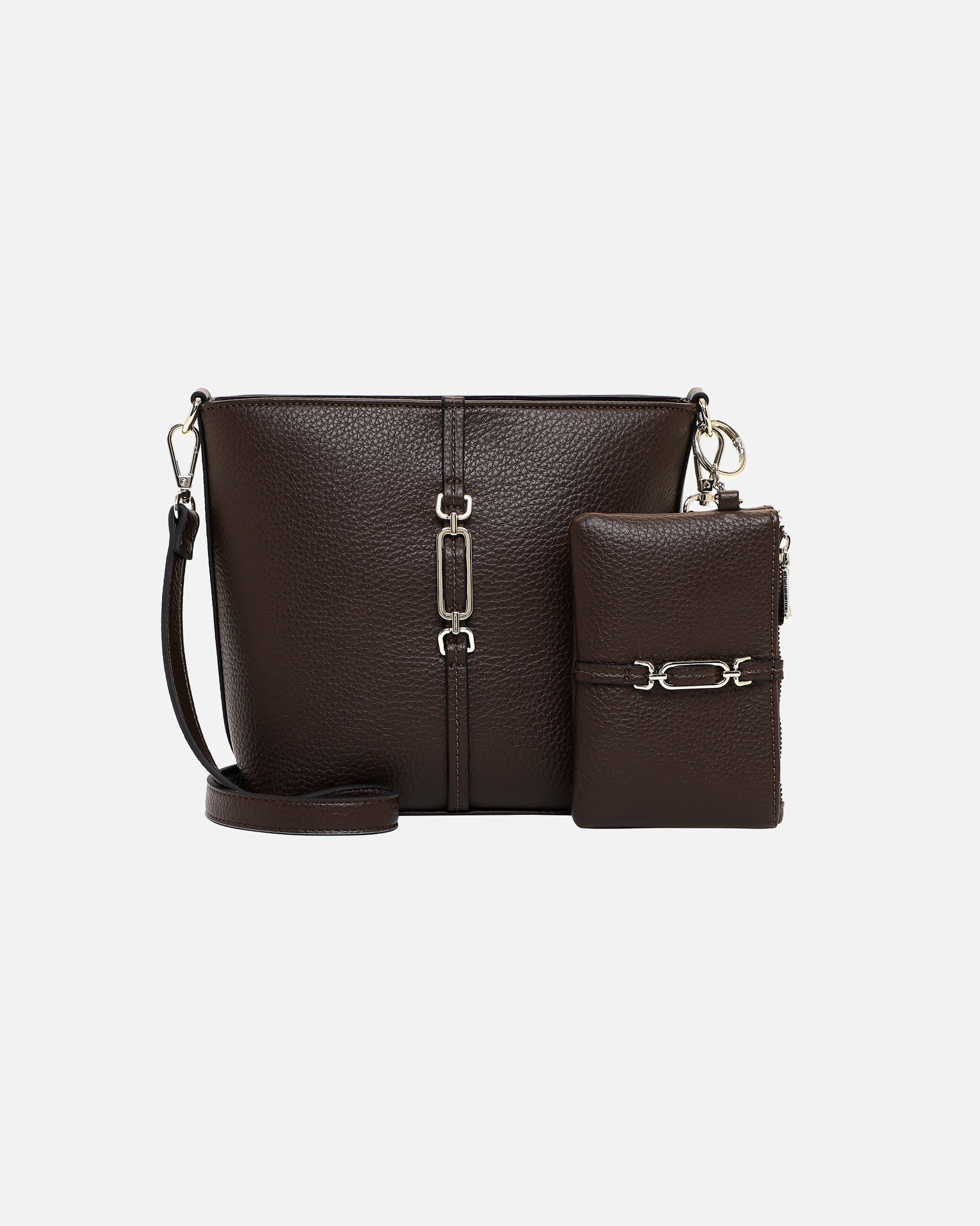 Tasche für Weiblich EMILY & NOAH Umhängetasche E&N Lewe Braun
