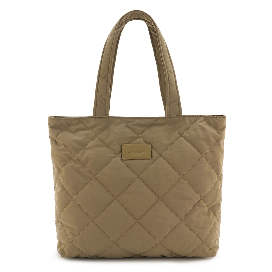 Seidenfelt Hetta Shopper Greige Khaki Hellbraun Damen