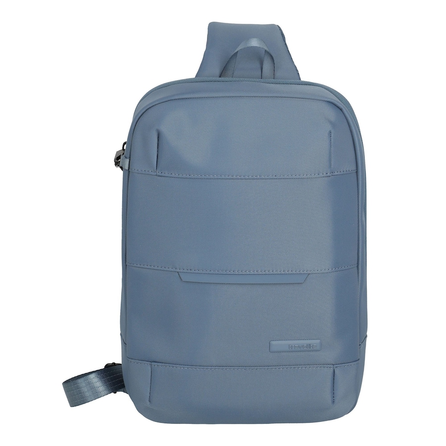 Travelite Workfloow Umhängetasche denimblue Grau Herren