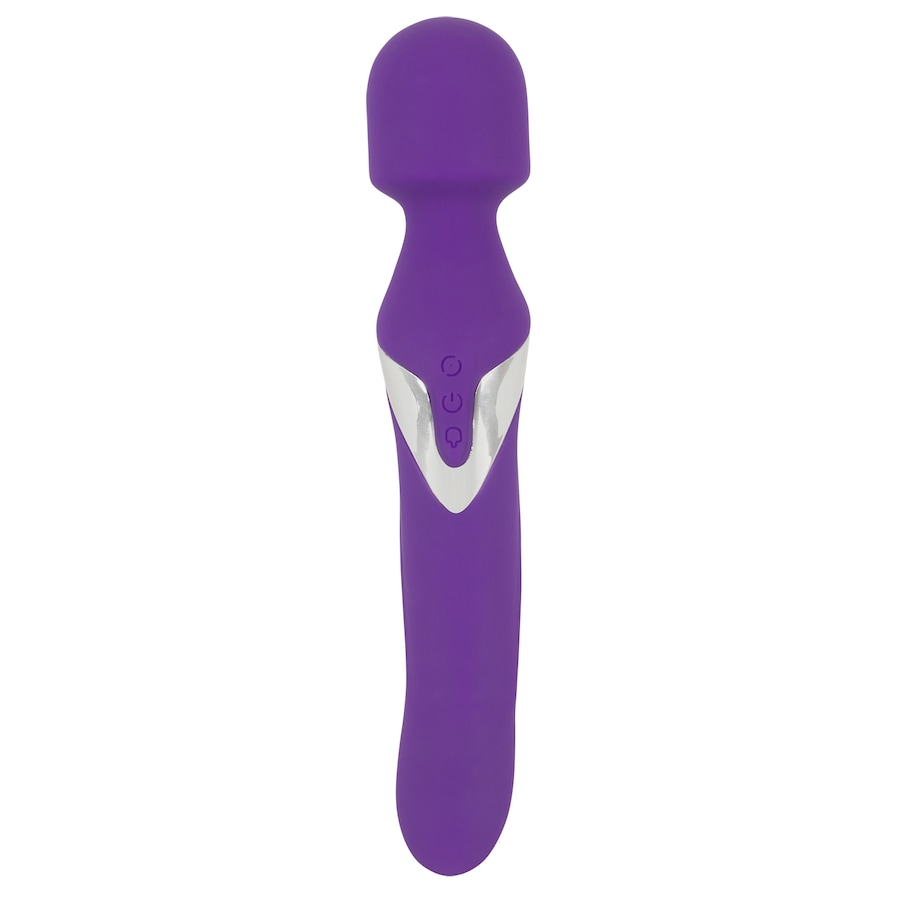 JAVIDA Massagestab Wand & Pearl Vibrator lila