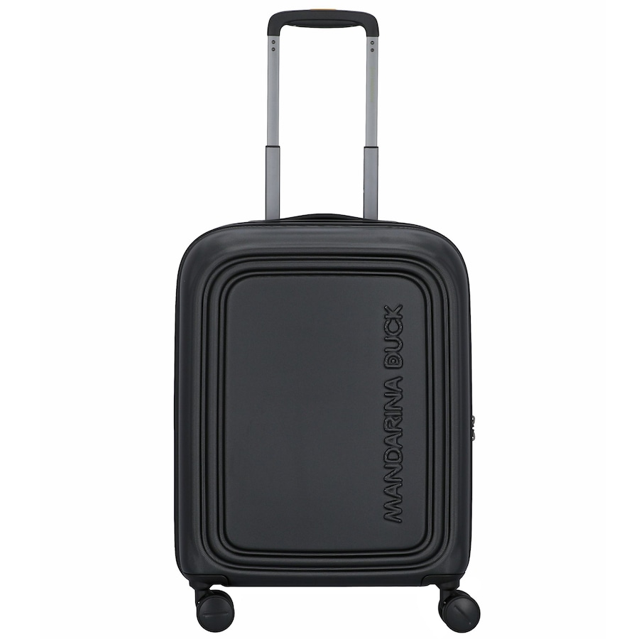 Mandarina Duck Logoduck+ 4-Rollen Kabinentrolley 55 cm black Schwarz Herren