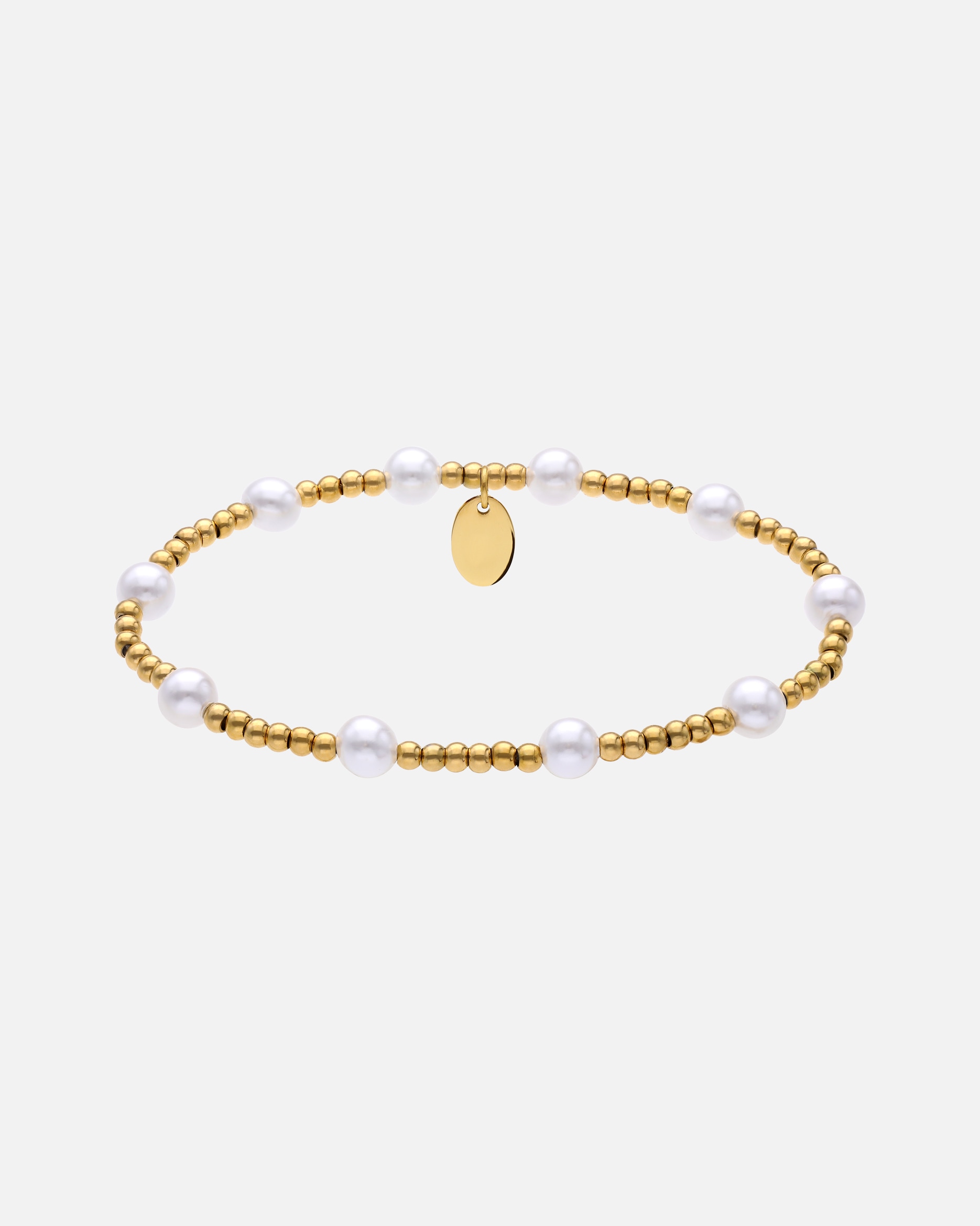 Armband für Weiblich Lucardi Armband Stahl Gold - 17.0