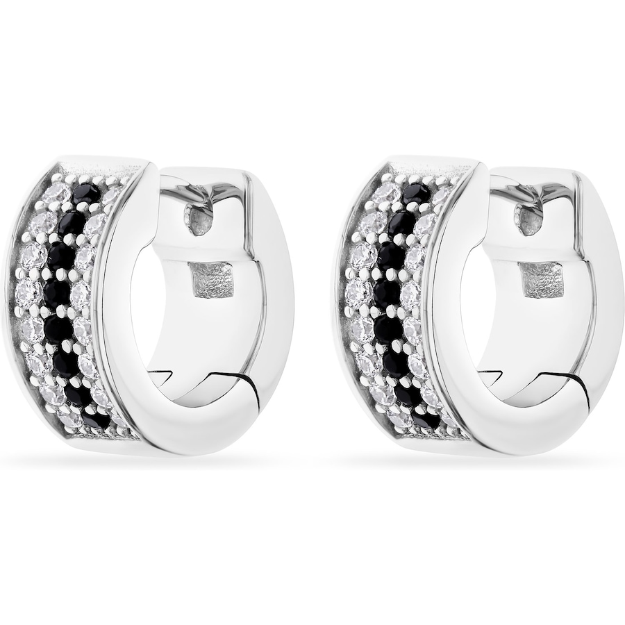 Jette Creolen 925er Silber One Size Damen