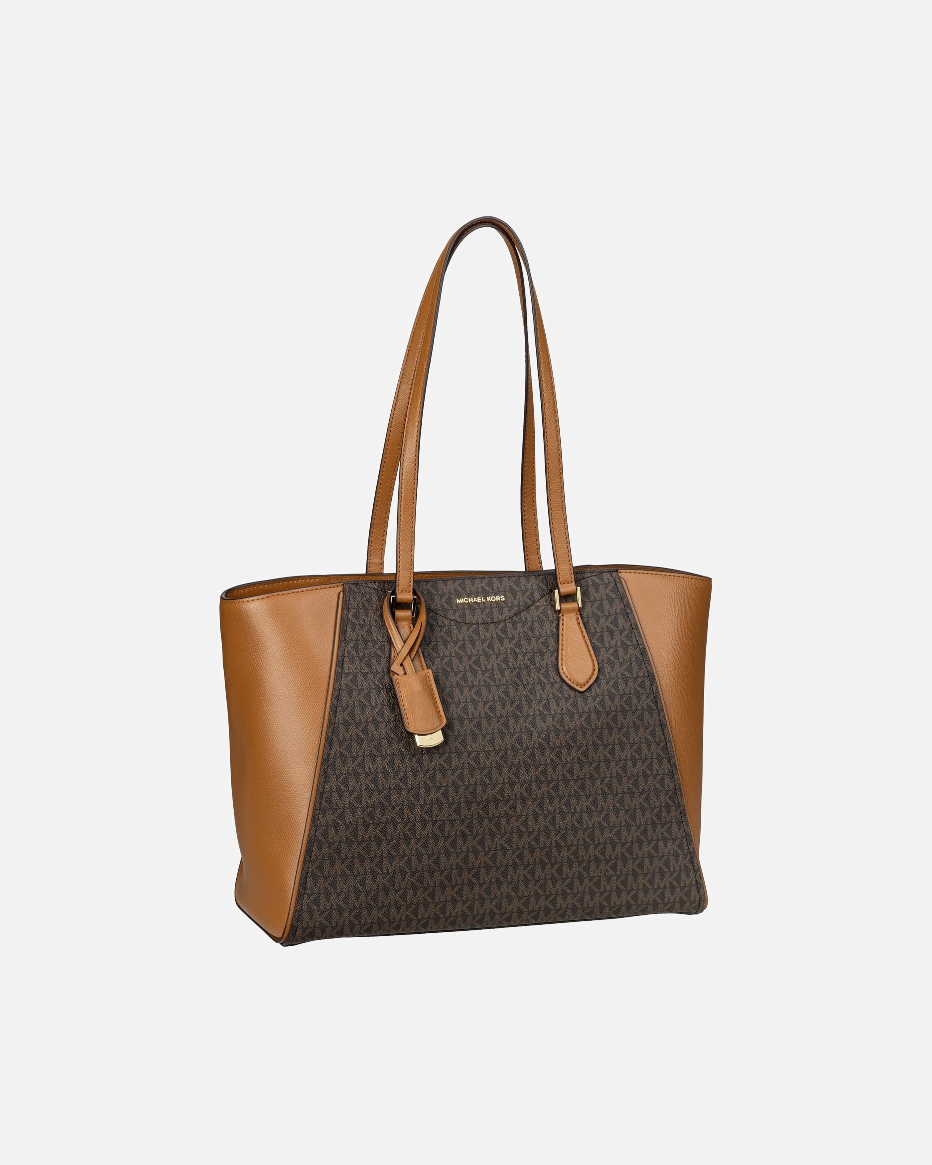 Shopper für Weiblich Michael Kors Default Brand Line Shopper Taryn Large MF TZ MK SIG Brown/Acorn