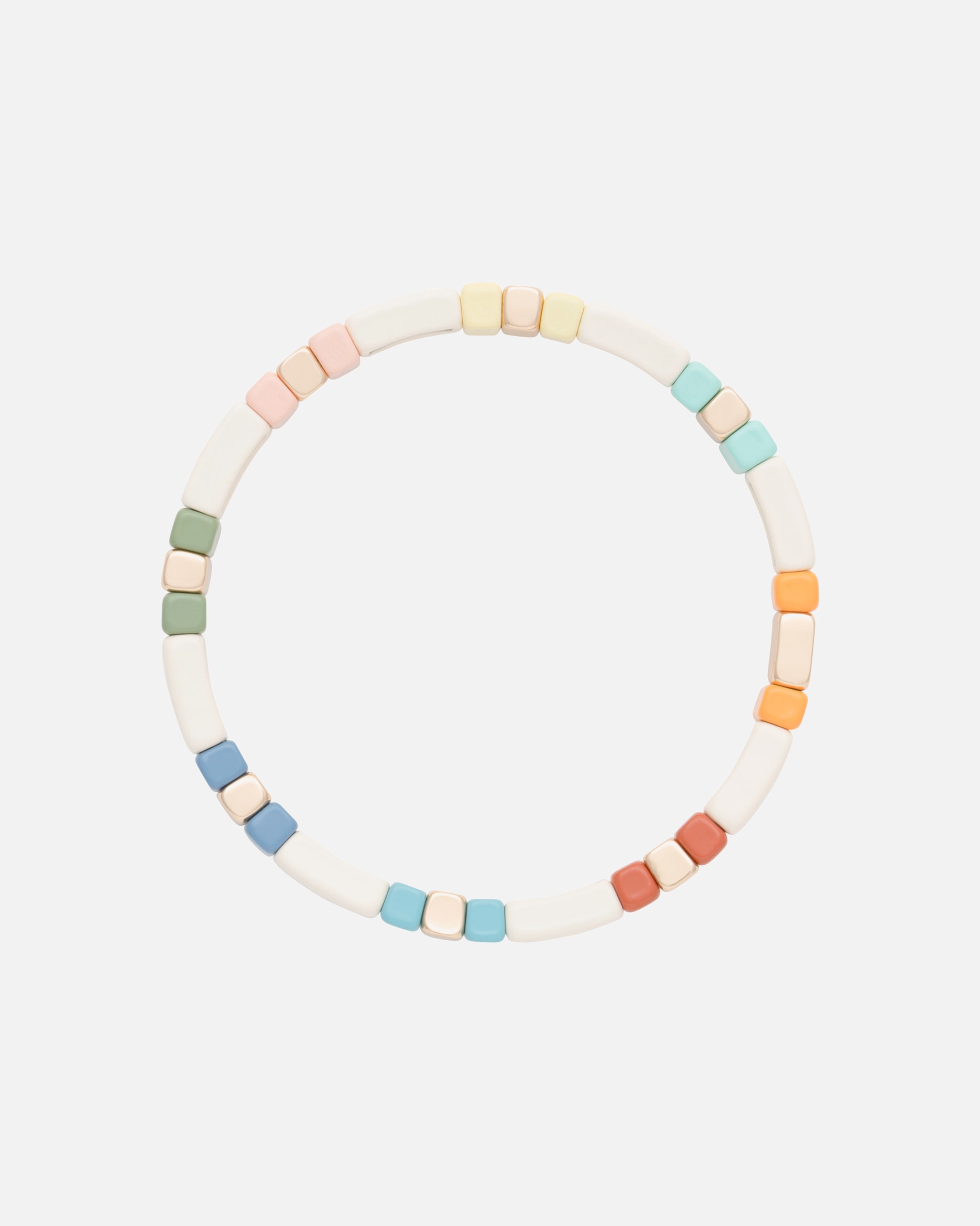Armband für Weiblich A&C Oslo – Nordic Design Jewellery Default Brand Line Armband 'Enamel Tiles' multi color