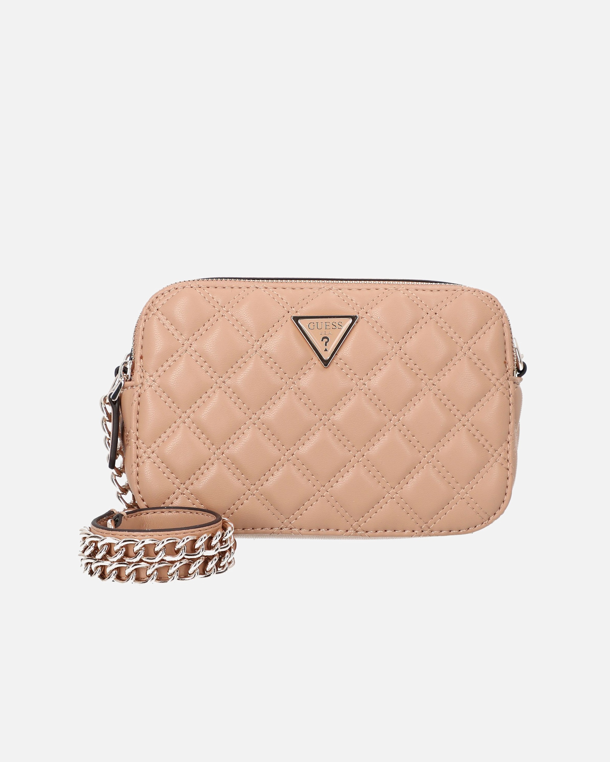 Umhängetasche für Weiblich Guess Umhängetasche Giully II beige