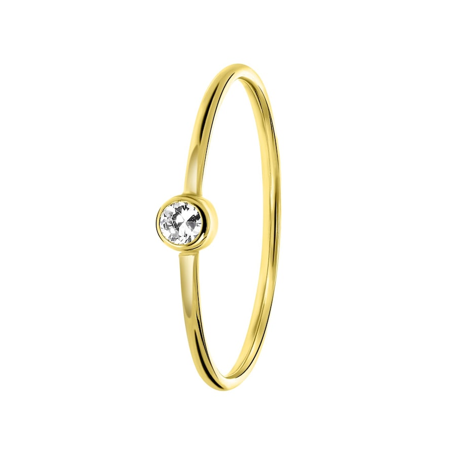 Lucardi Ringe 585 Gold - 49mm Herren