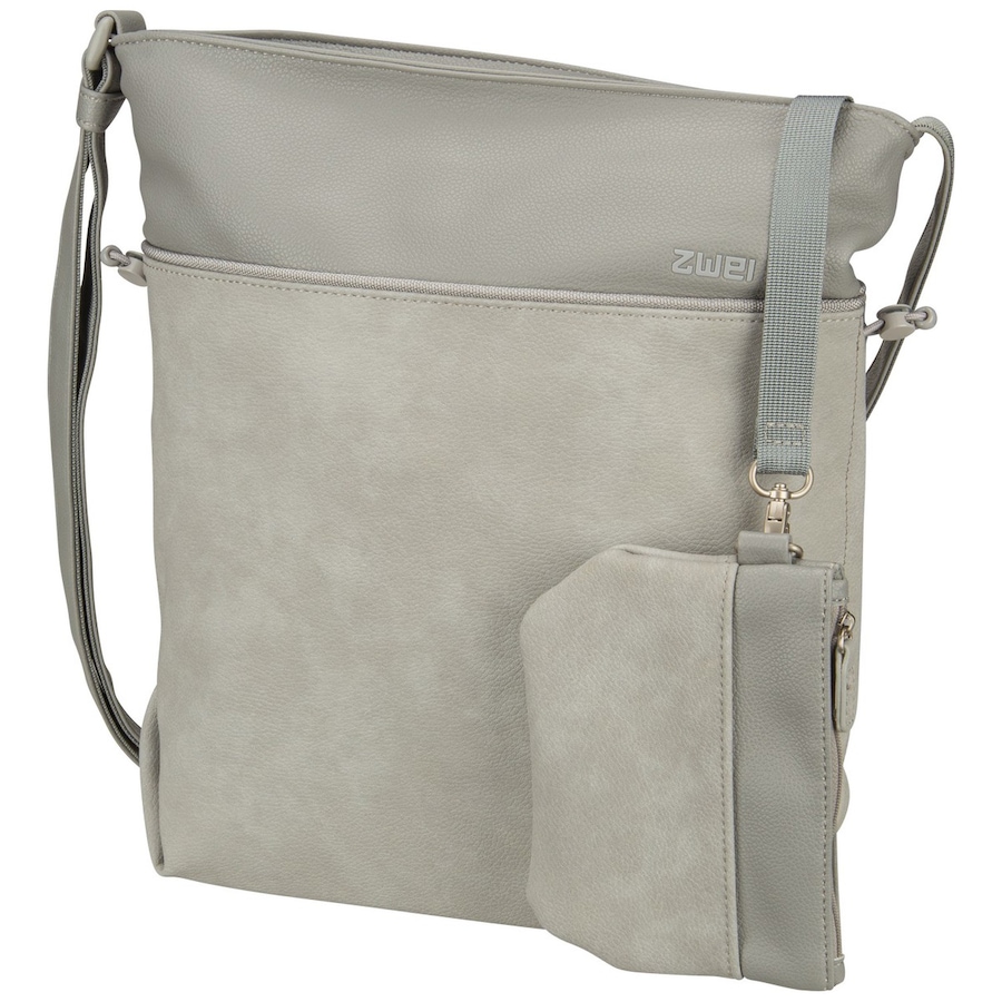 ZWEI Bodybag Jana J120 Nubuk/Ice Grau Damen