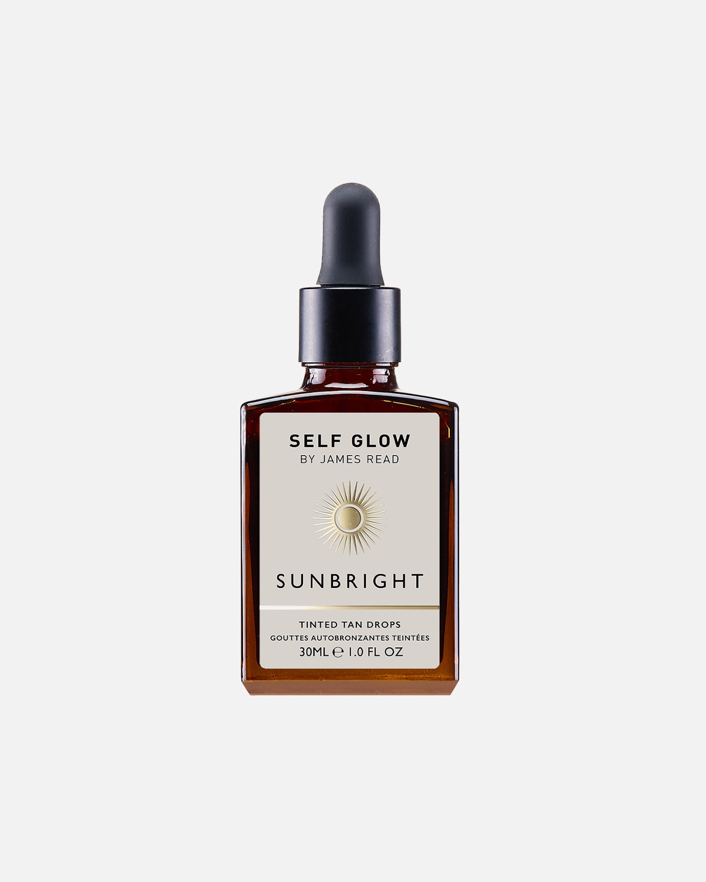 Selbstbräuner für Unisex Self Glow by James Read Default Brand Line Sunbright Tinted Tan Drops 30 ml
