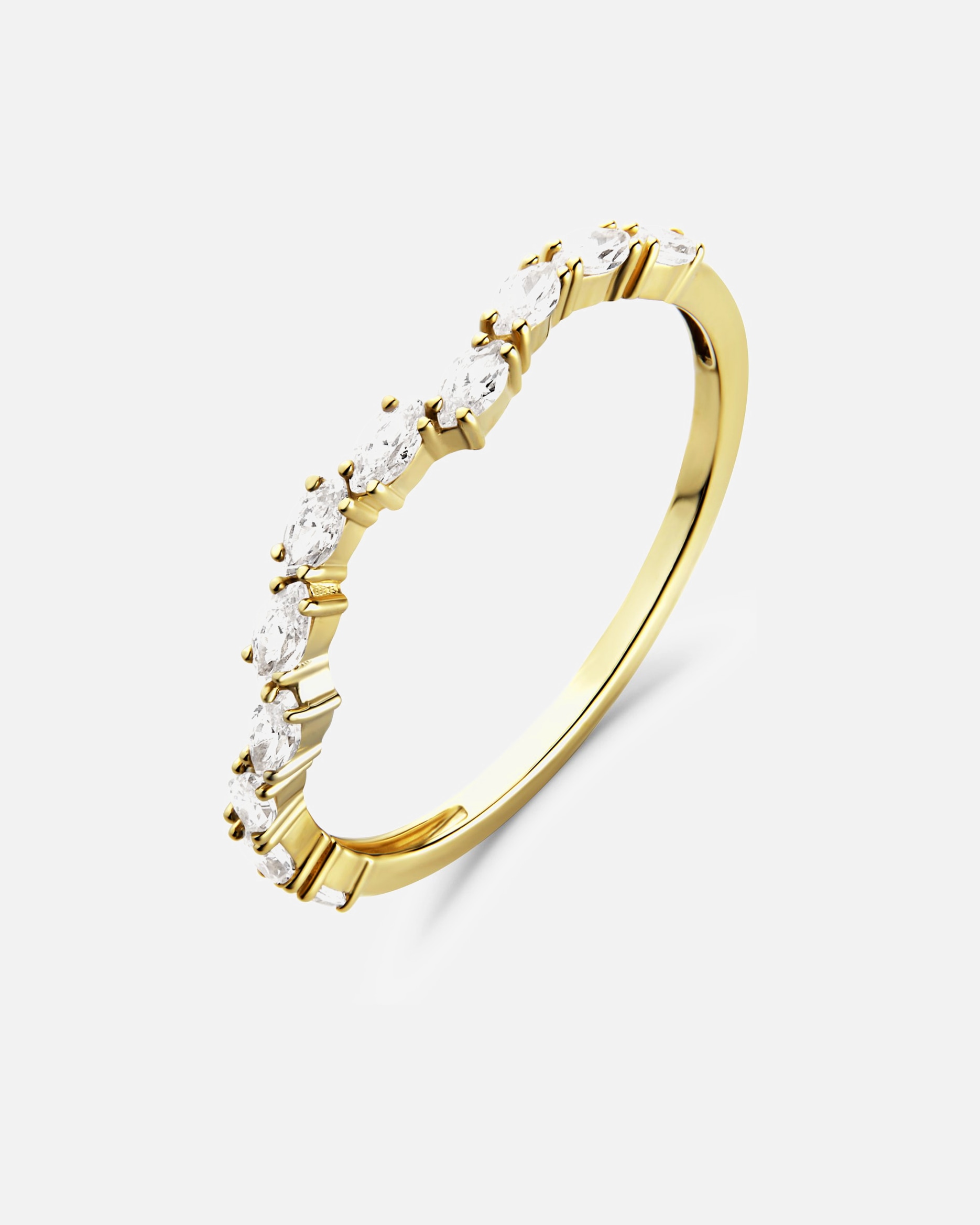Ring für Weiblich CHRIST Damenring 375er Gelbgold 50