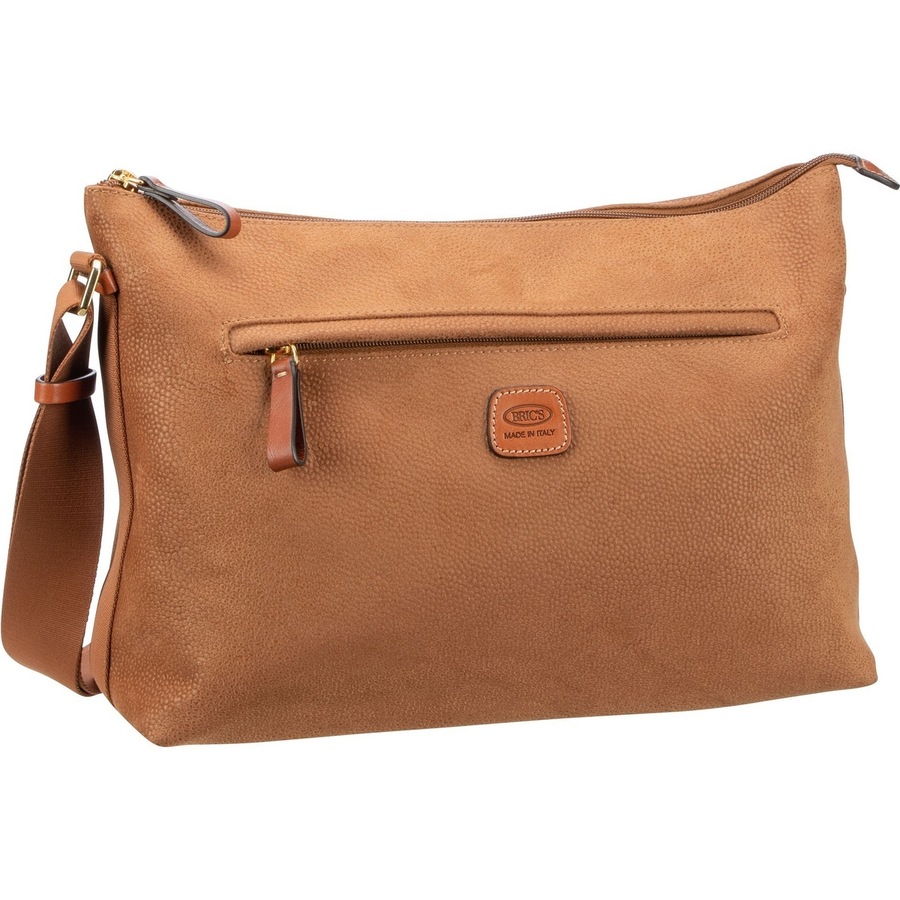 Bric's Umhängetasche Life Shoulderbag S Marta Renna Hellbraun Damen