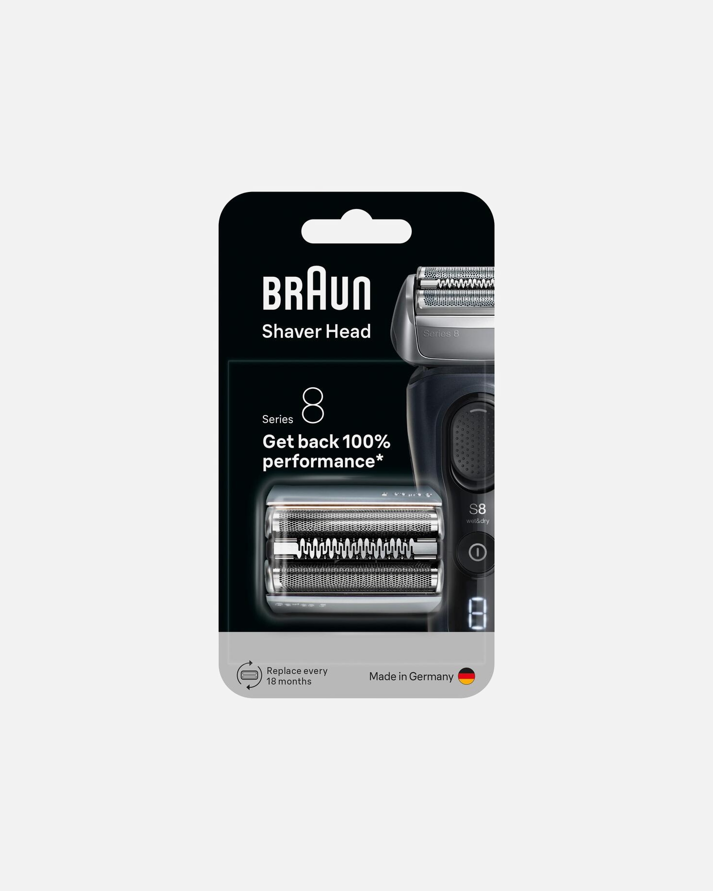 Elektrorasierer für Männlich Braun Series 8 83M in Silber 1x1 Stück