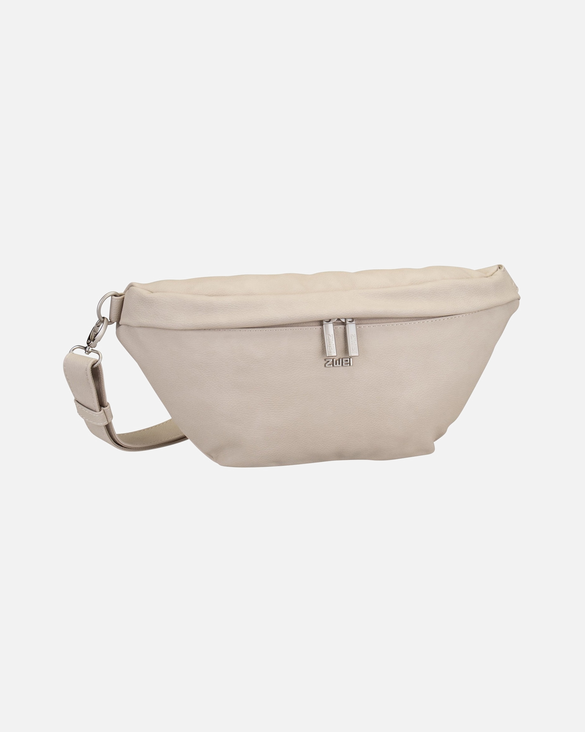 Bauchtasche für Weiblich ZWEI Gürteltasche Mademoiselle MH80 Nubuk/Linen