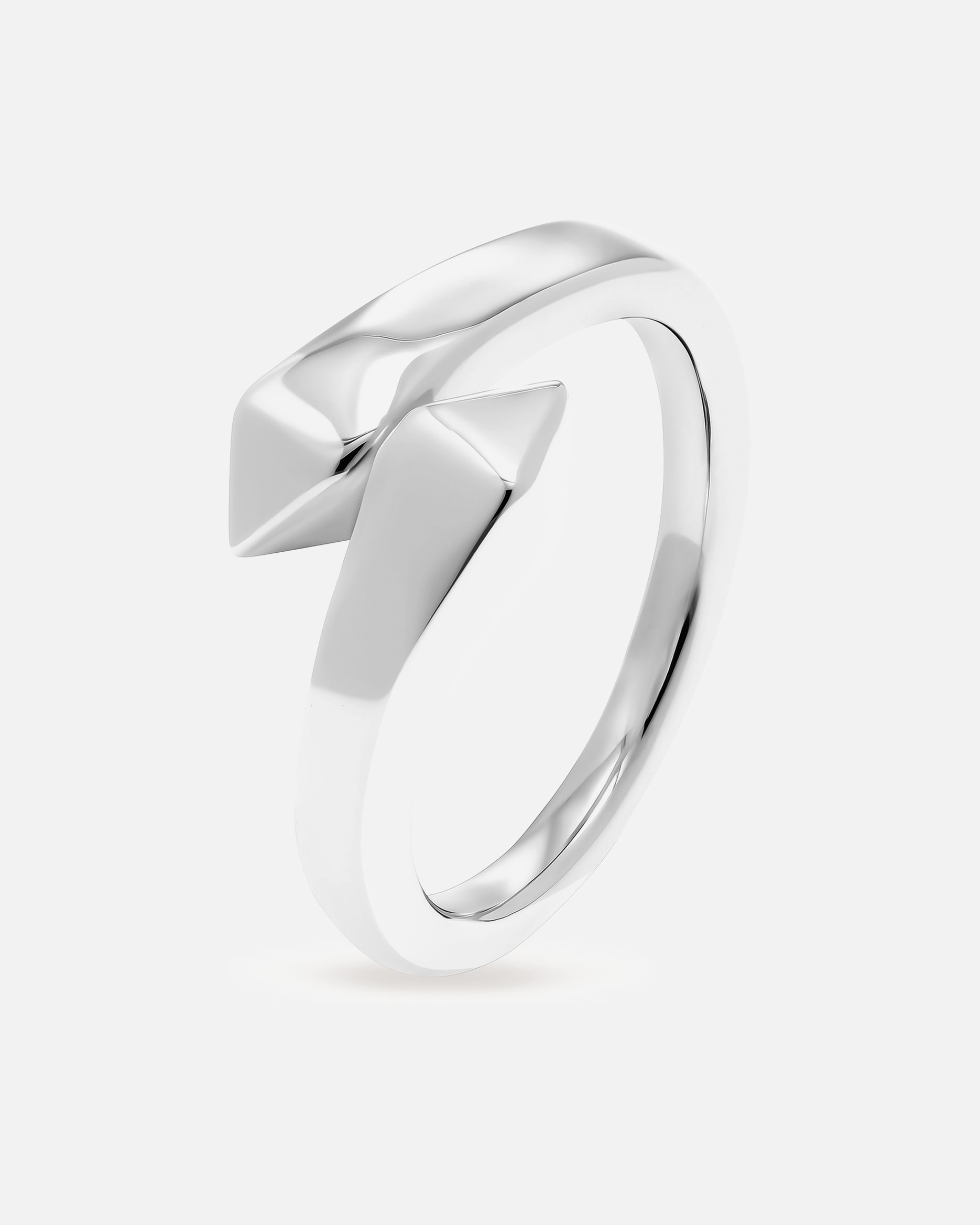 Ring für Weiblich Jette Damenring 925er Silber 53