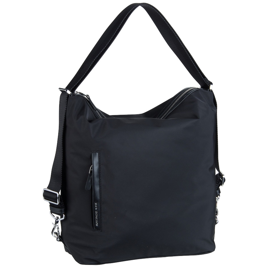 Mandarina Duck Rucksack Hunter Hobo VCT10 Black Schwarz Damen
