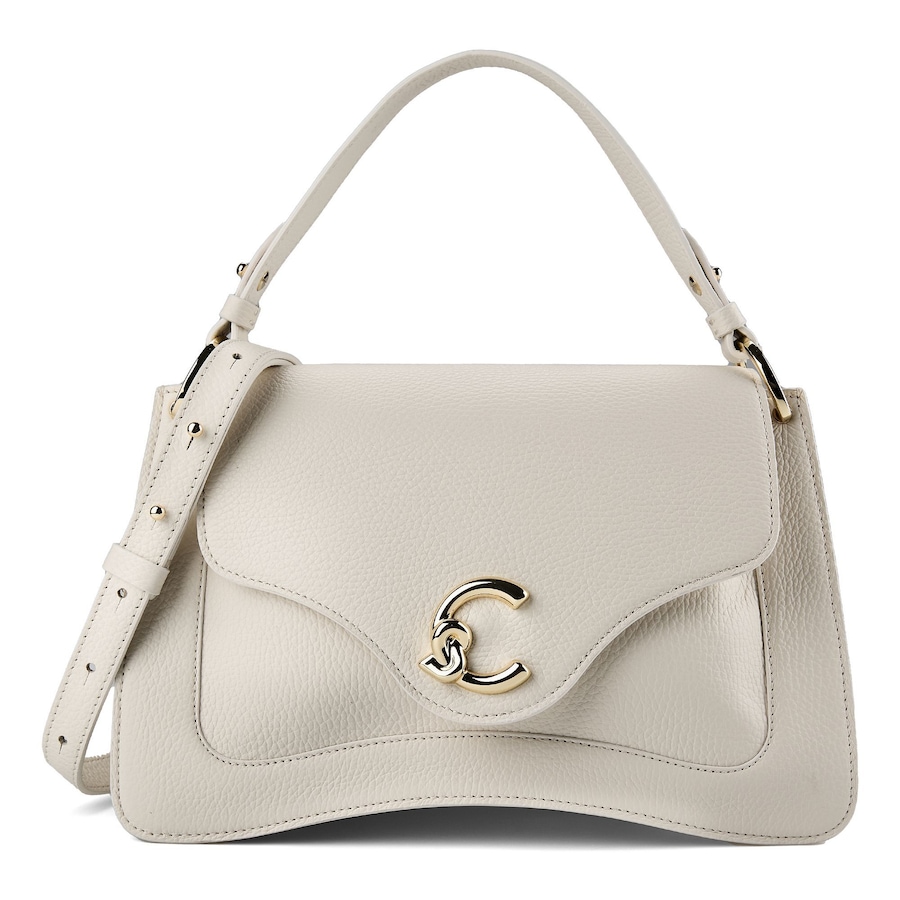 Coccinelle C-Me Henkeltasche pearl Weiss Damen