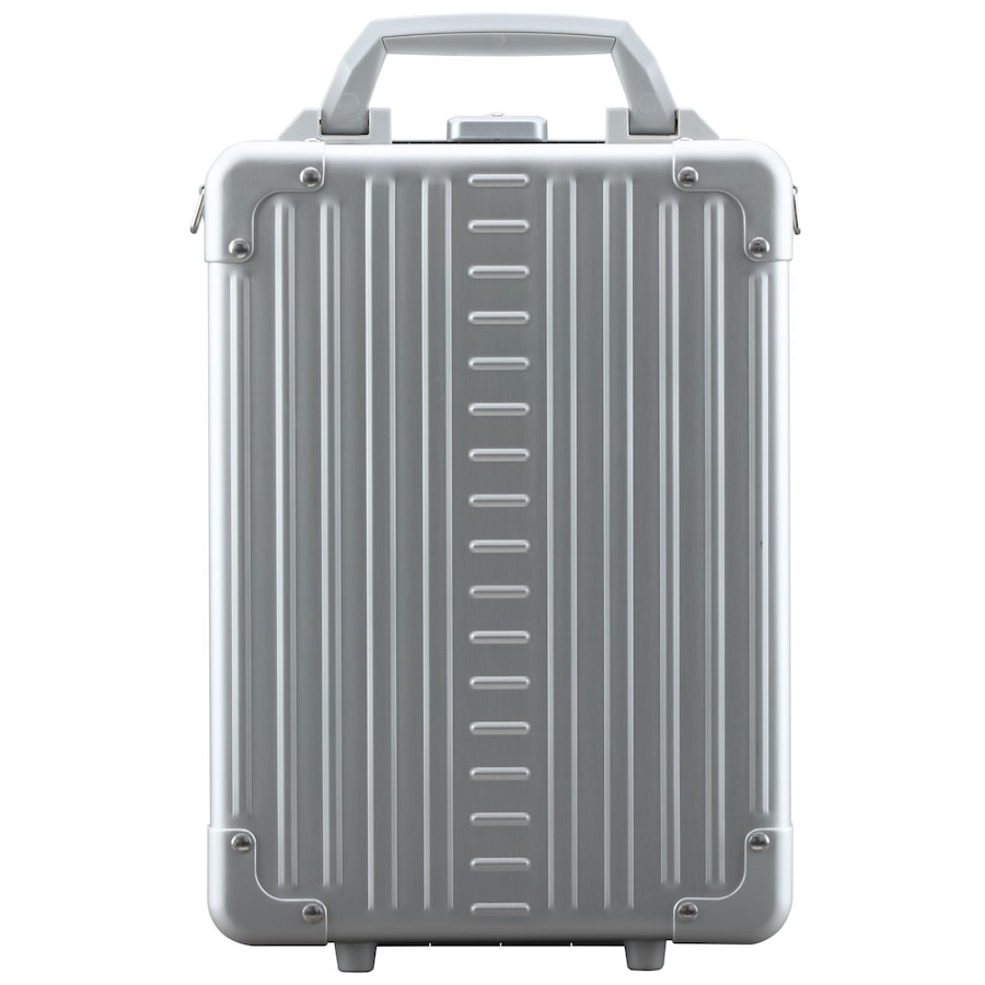Aleon Aluminum Vertical Aktenkoffer 25 cm Laptopfach platinum Silber Herren
