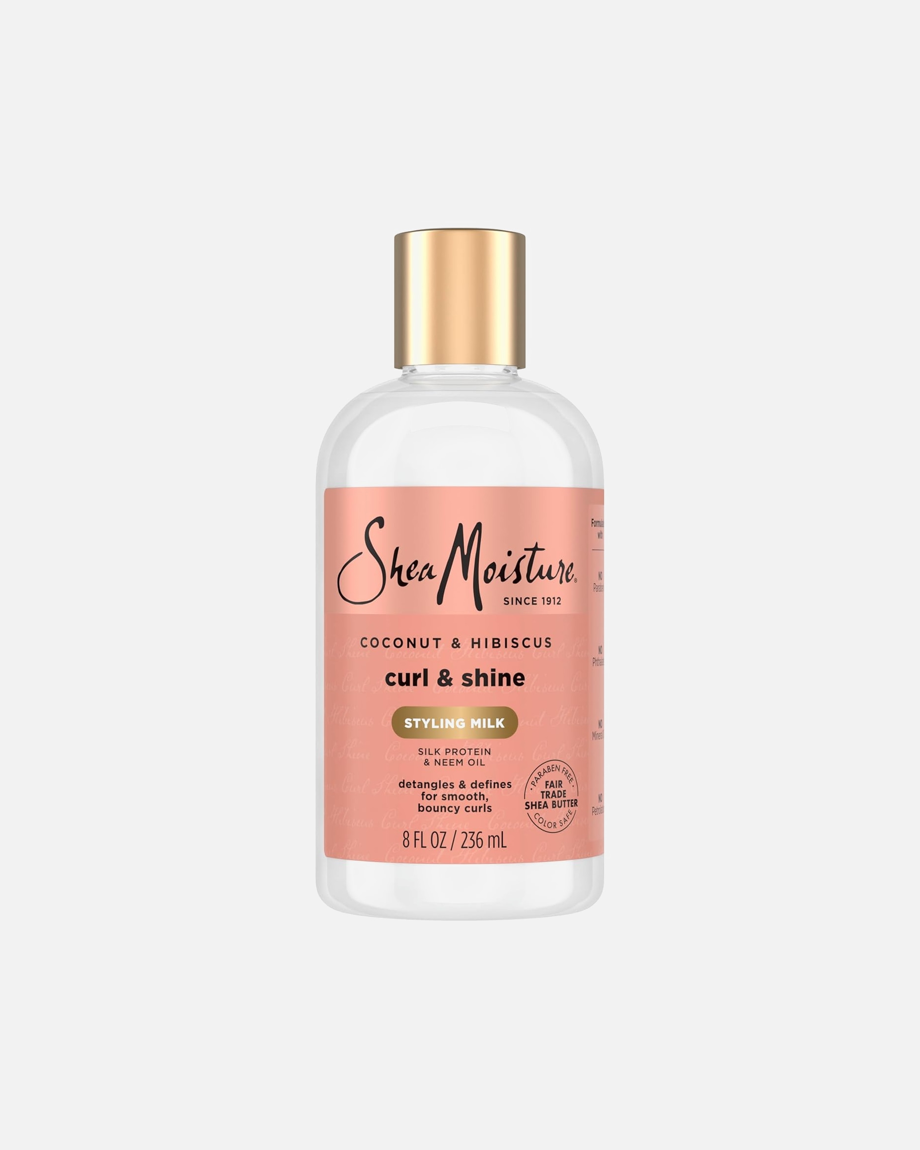 Haarcreme für Weiblich Shea Moisture Locken- und Glanz-Styling-Milch-Haarcreme 1 Stück
