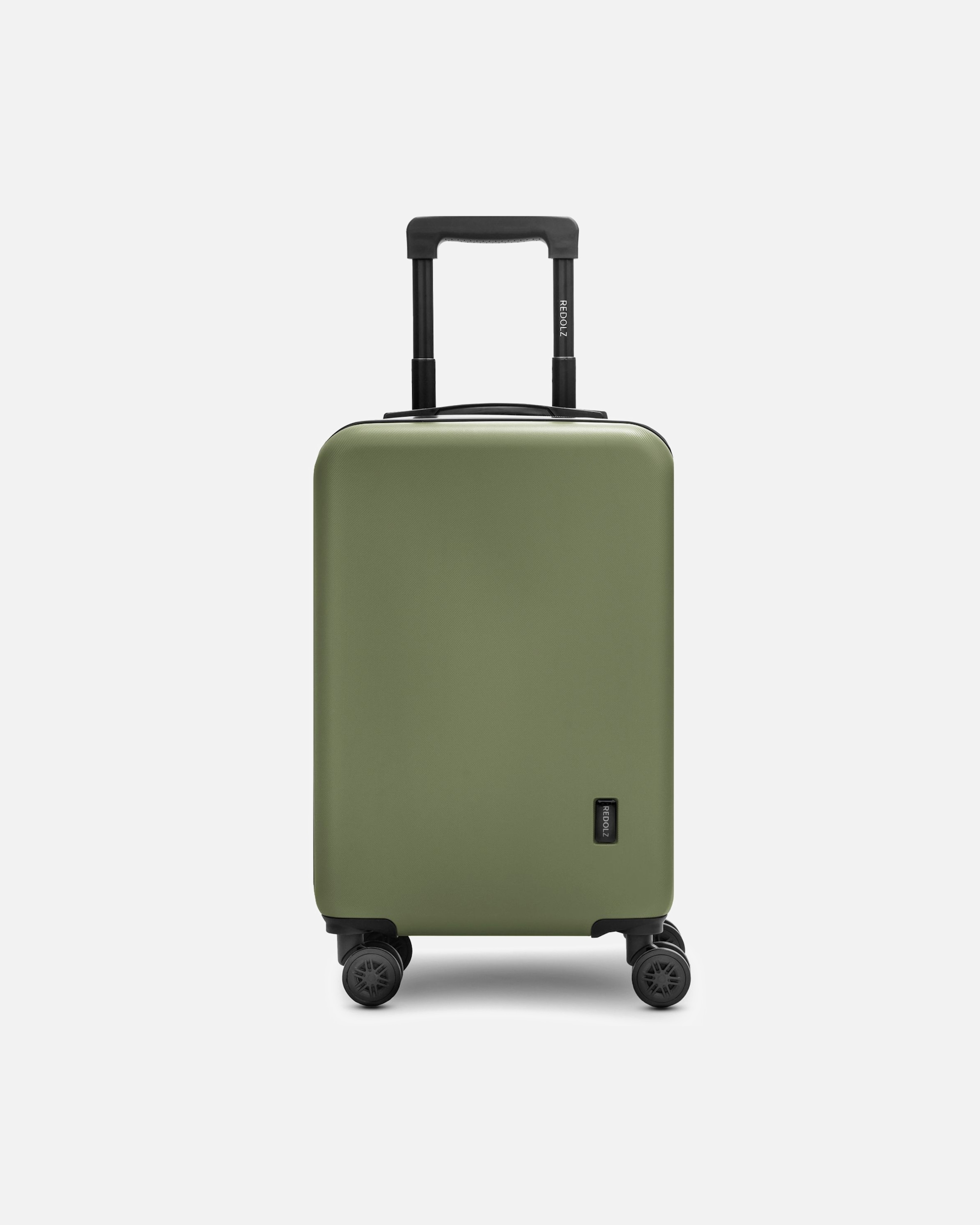 Handgepäckkoffer für Männlich Redolz Essentials 09 CABIN 4 Rollen Kabinentrolley 55 cm olive