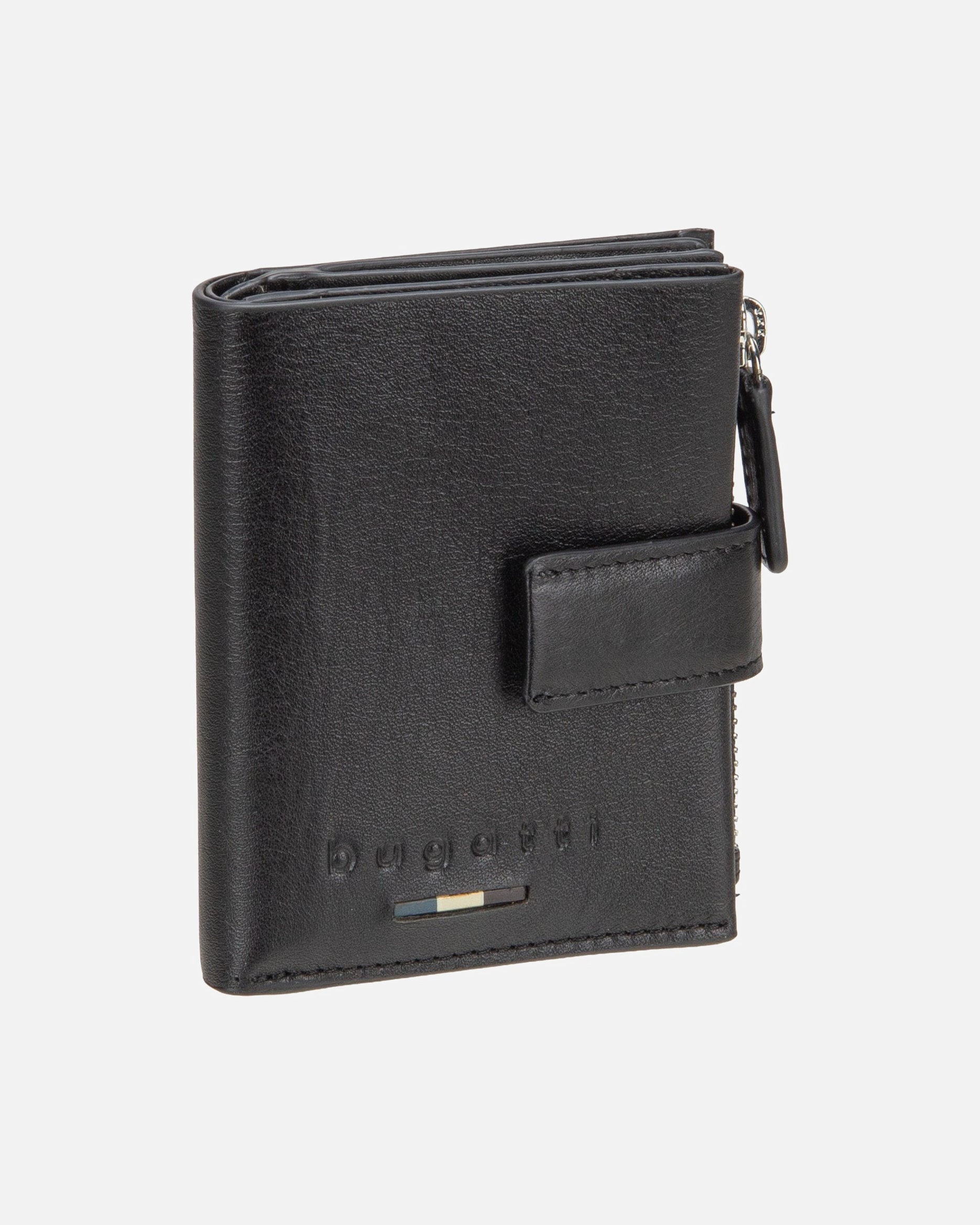 Portemonnaie für Männlich Bugatti Geldbörse Romeo Mini Wallet Black