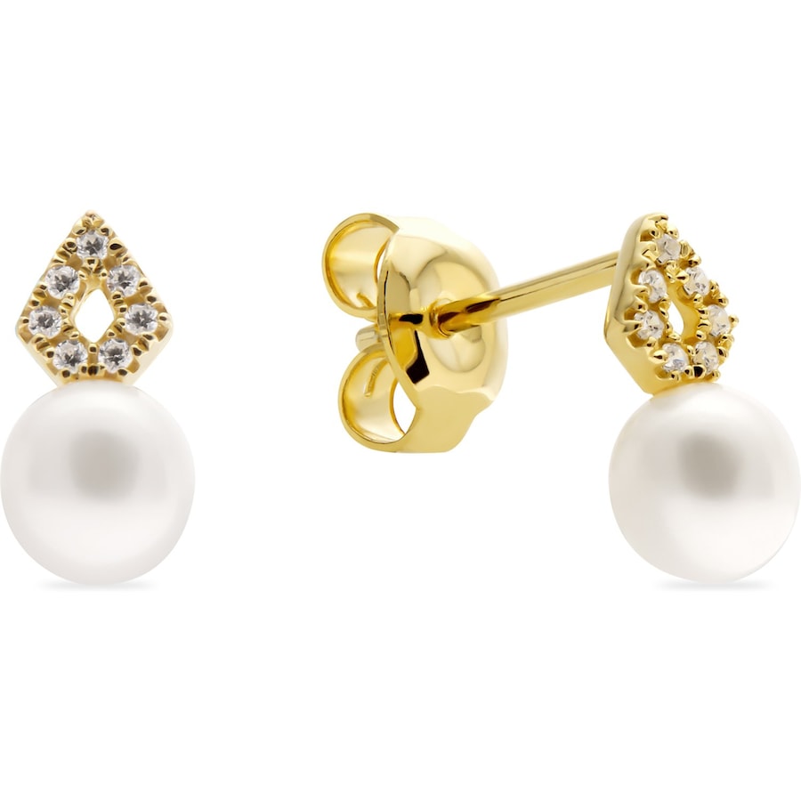 CHRIST Ohrstecker 375er Gelbgold One Size Damen